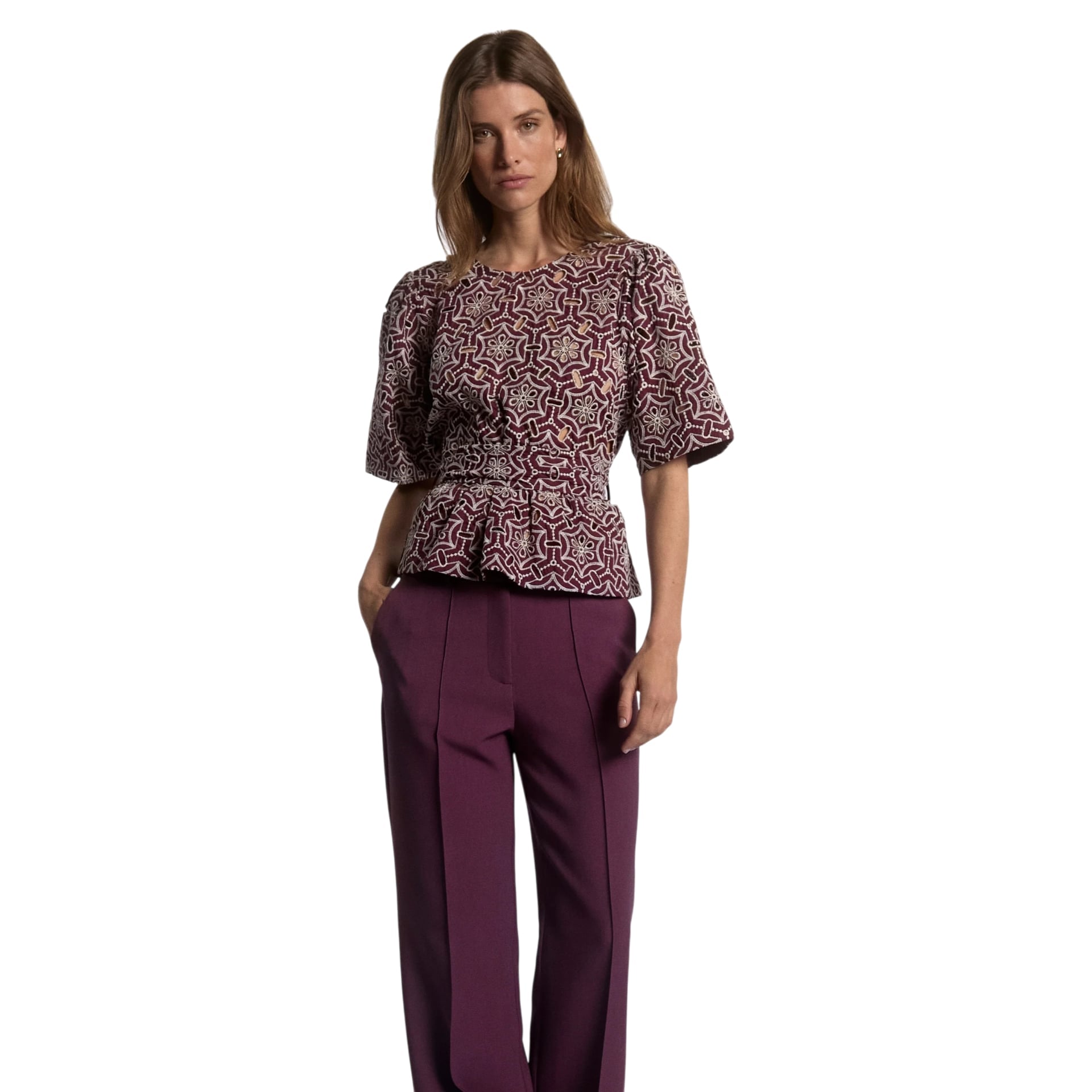 Aaiko Blouse Top Georgie Lace