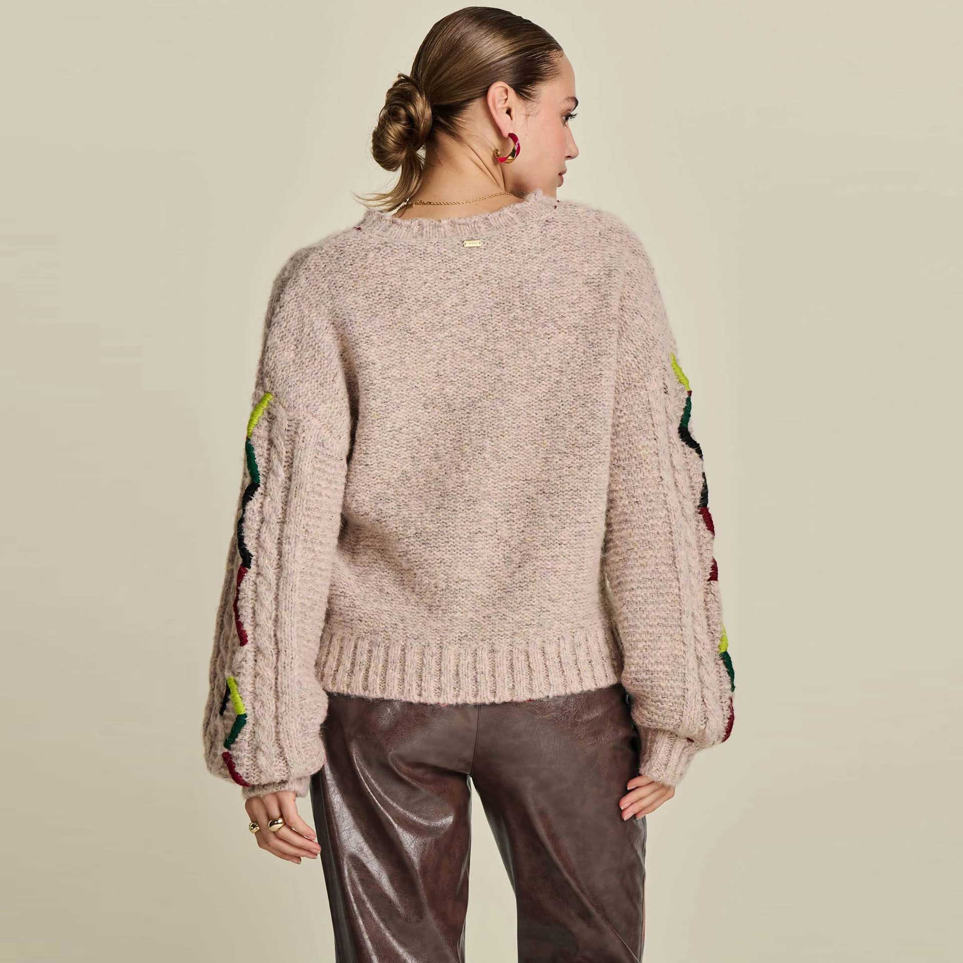 Pom Sweater Cable