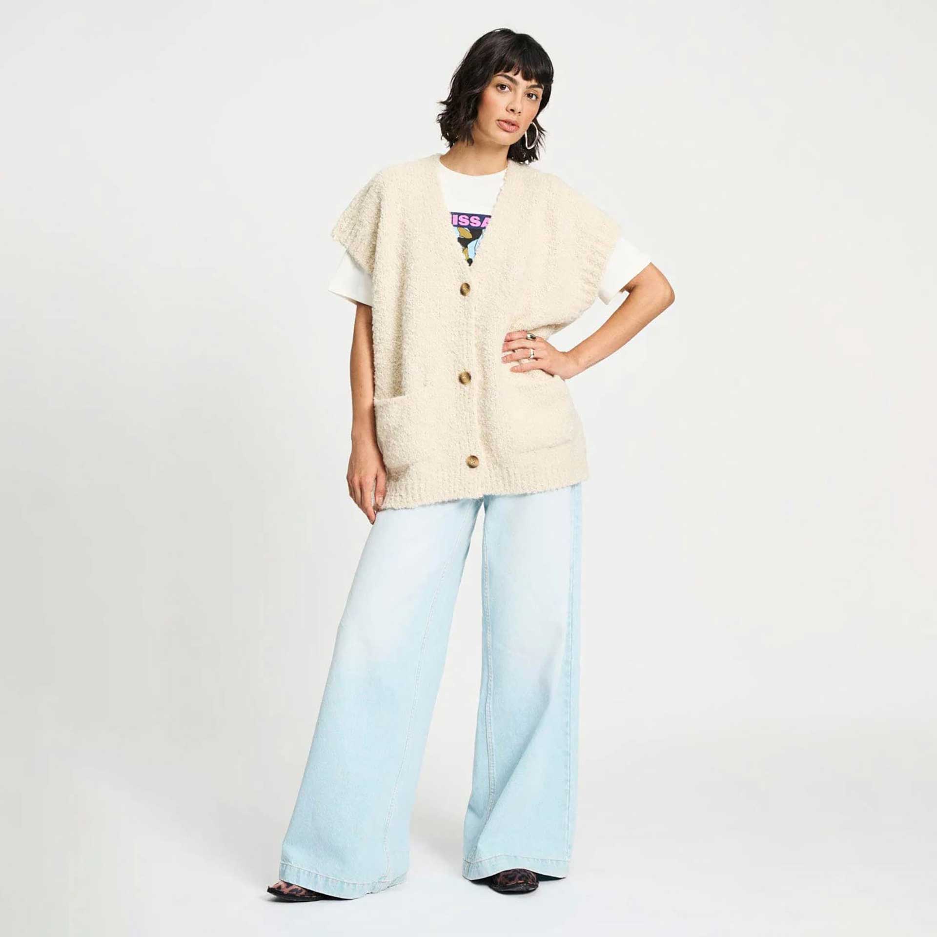 Pom Vest Le Blanc