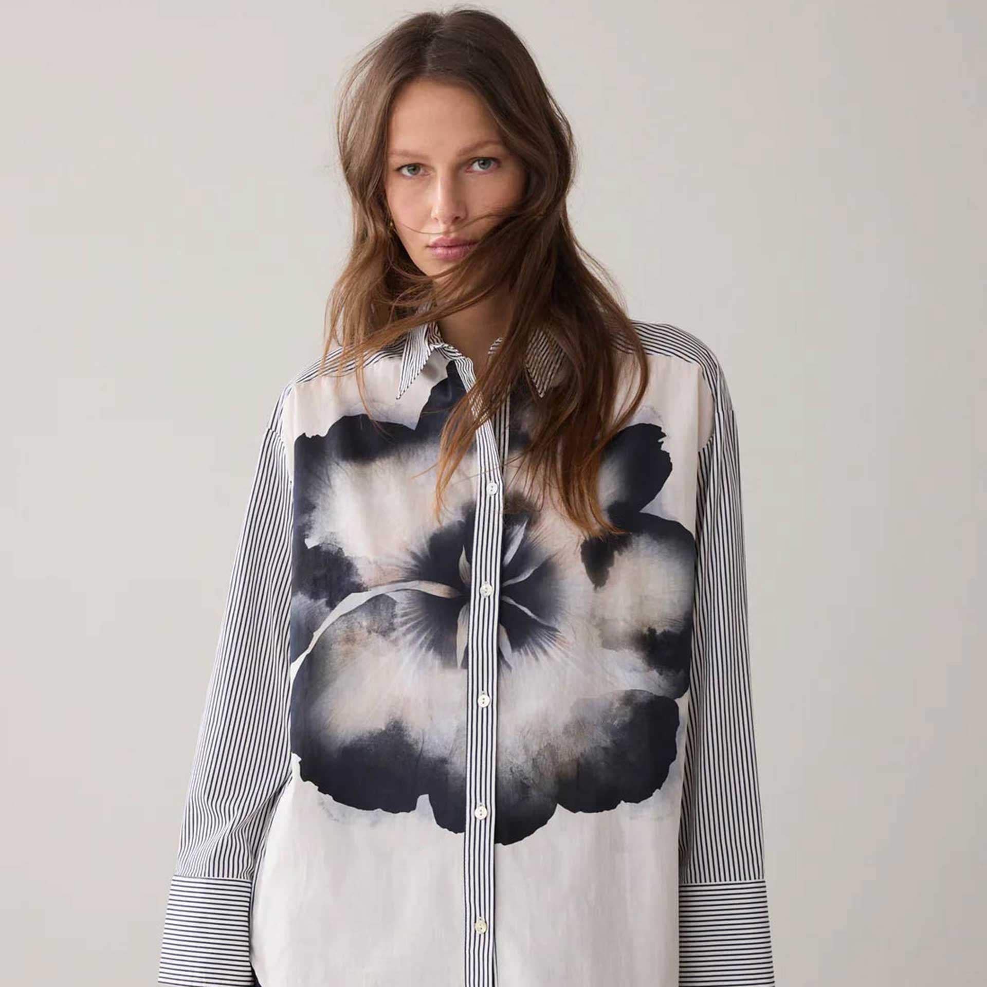 Summum Blouse Big Flower