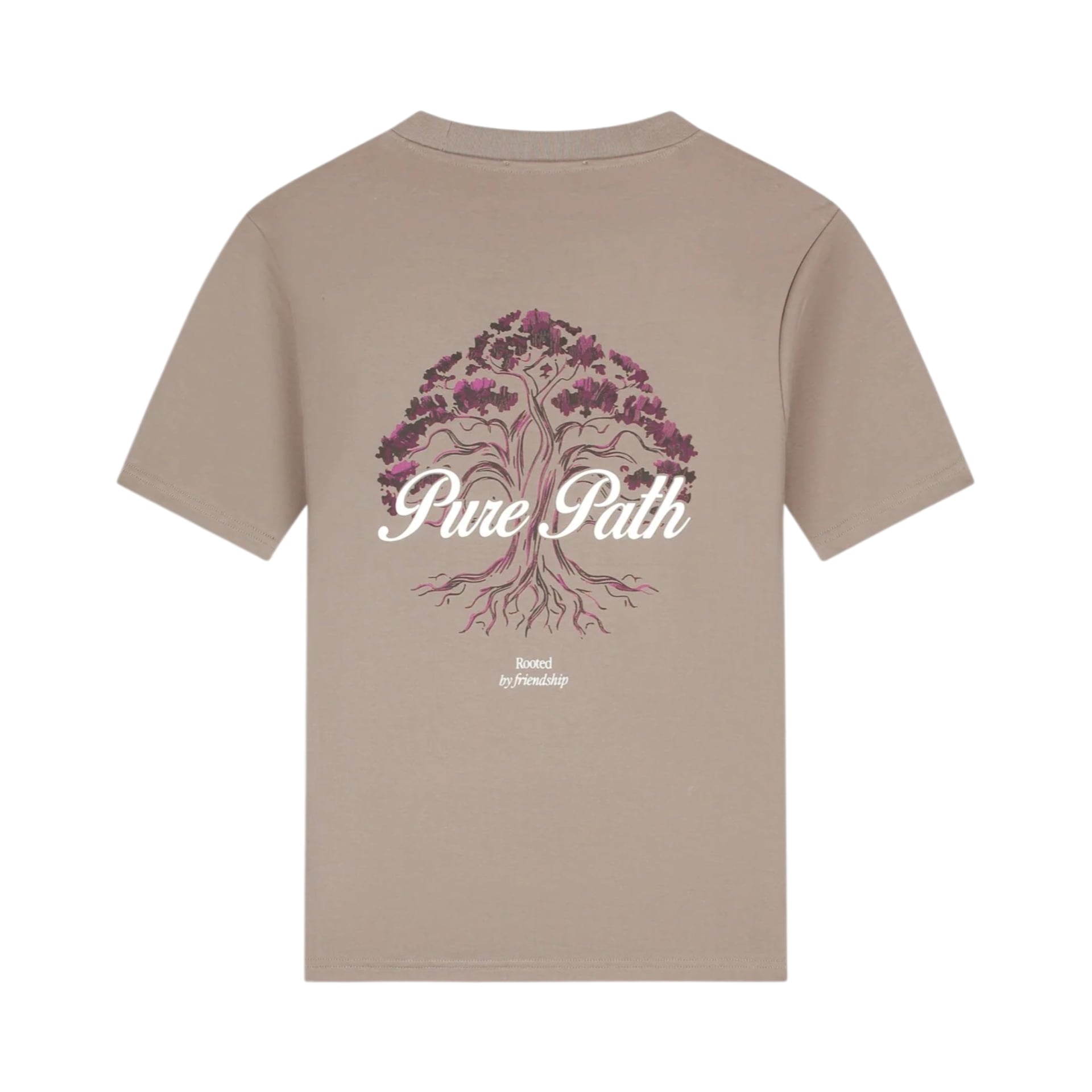 Pure Path T-shirt Rooted Tree