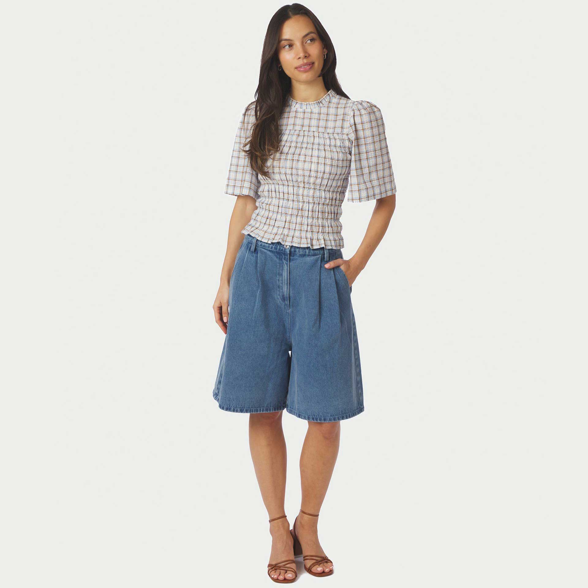 Neo Noir Blouse Top Possini