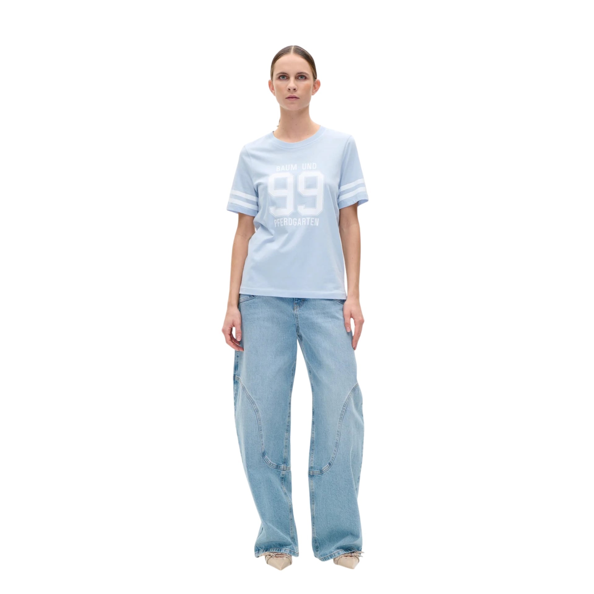 Baum und Pferdgarten T-shirt Jawo