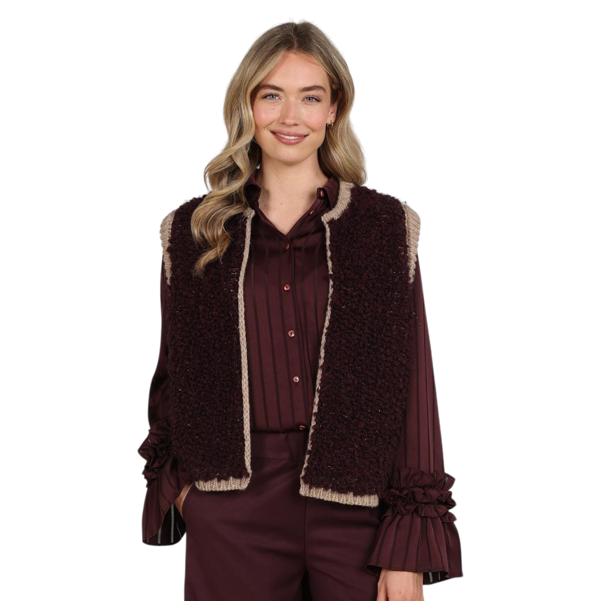 NUKUS Gilet Lana