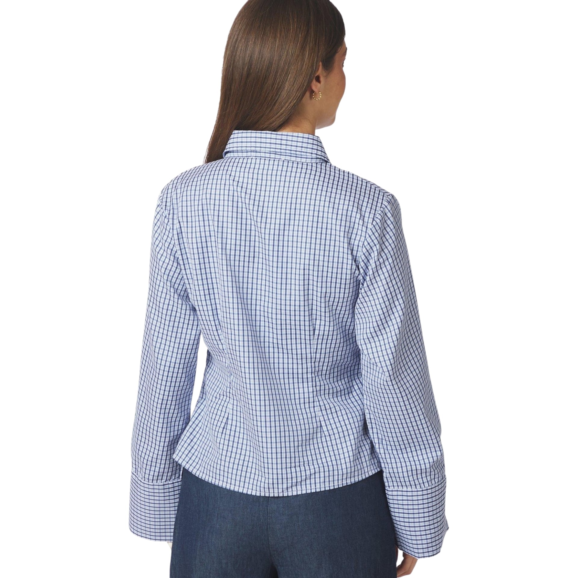 Neo Noir Blouse Fenli Check
