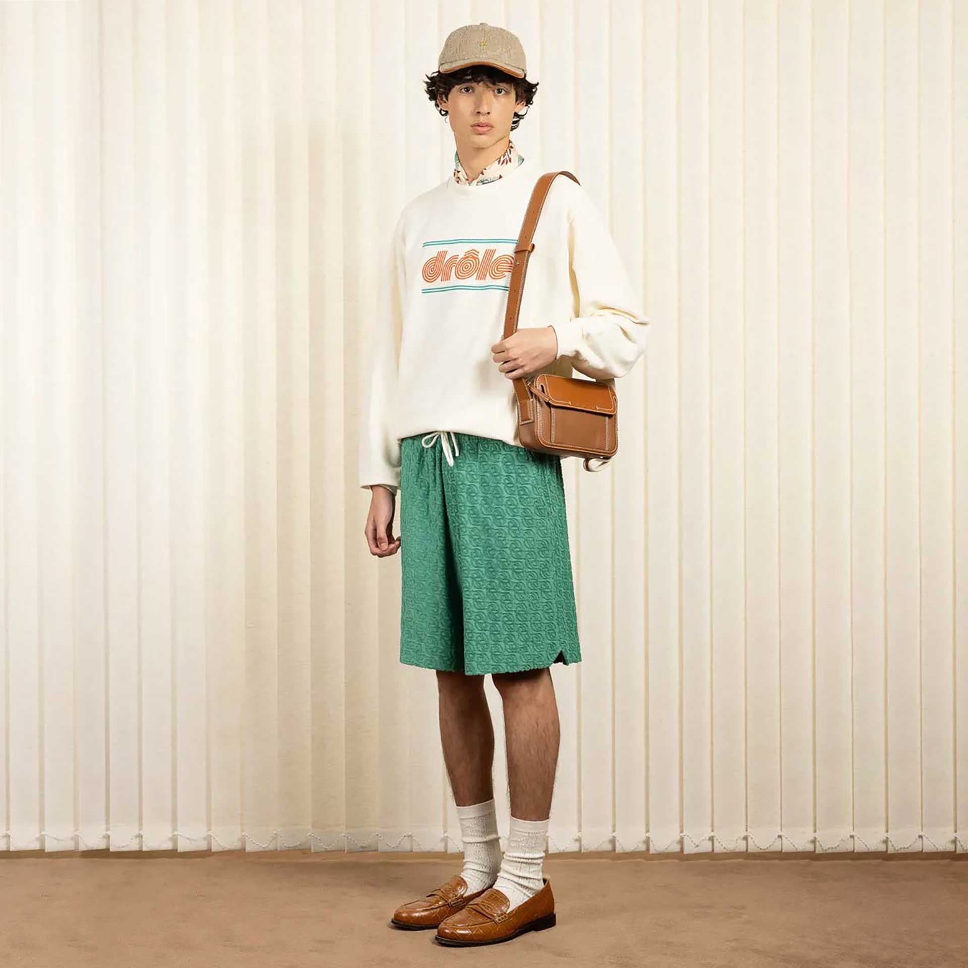 Drole de Monsieur Sweater Piqué Tennis