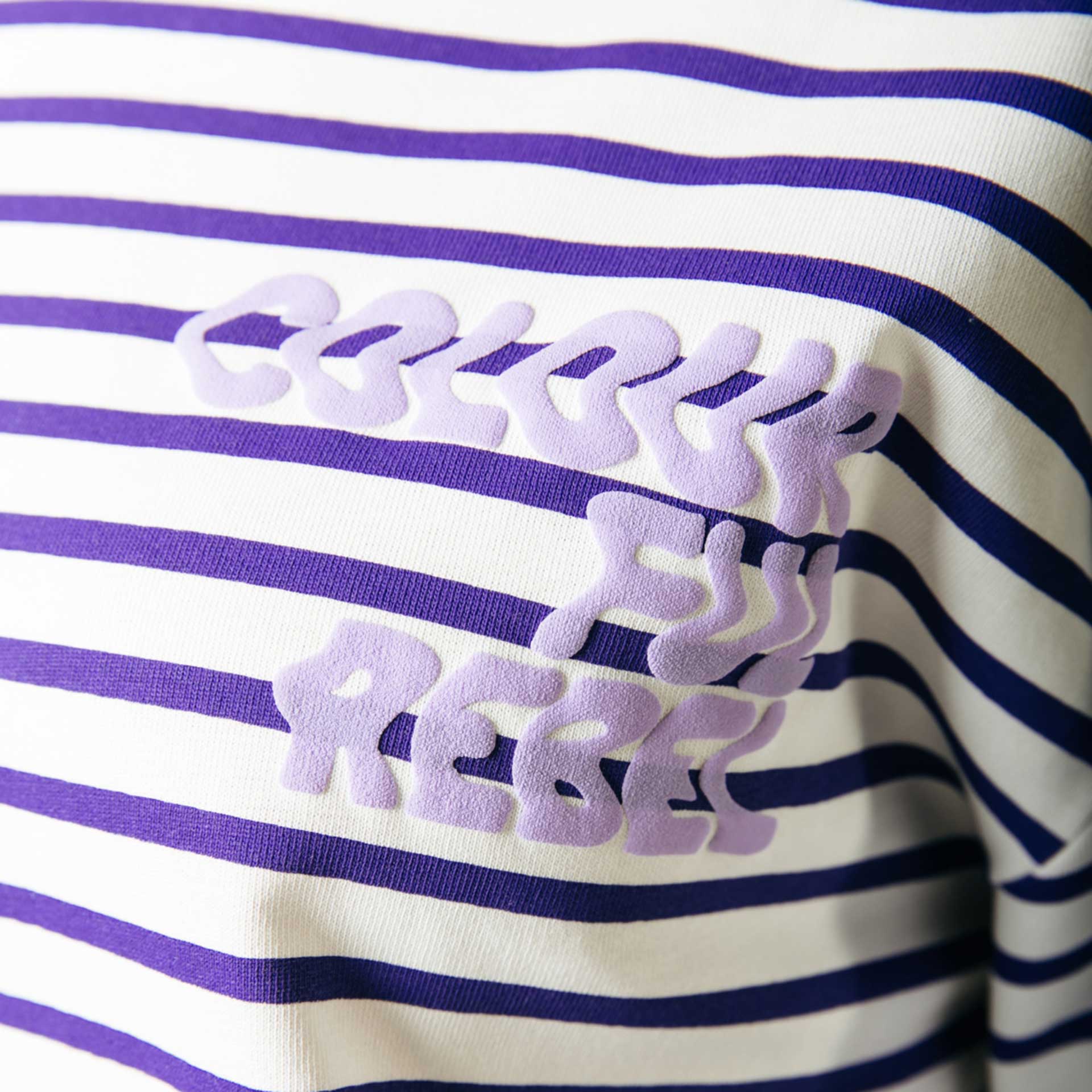 Colourful Rebel Top Logo Wave Stripe