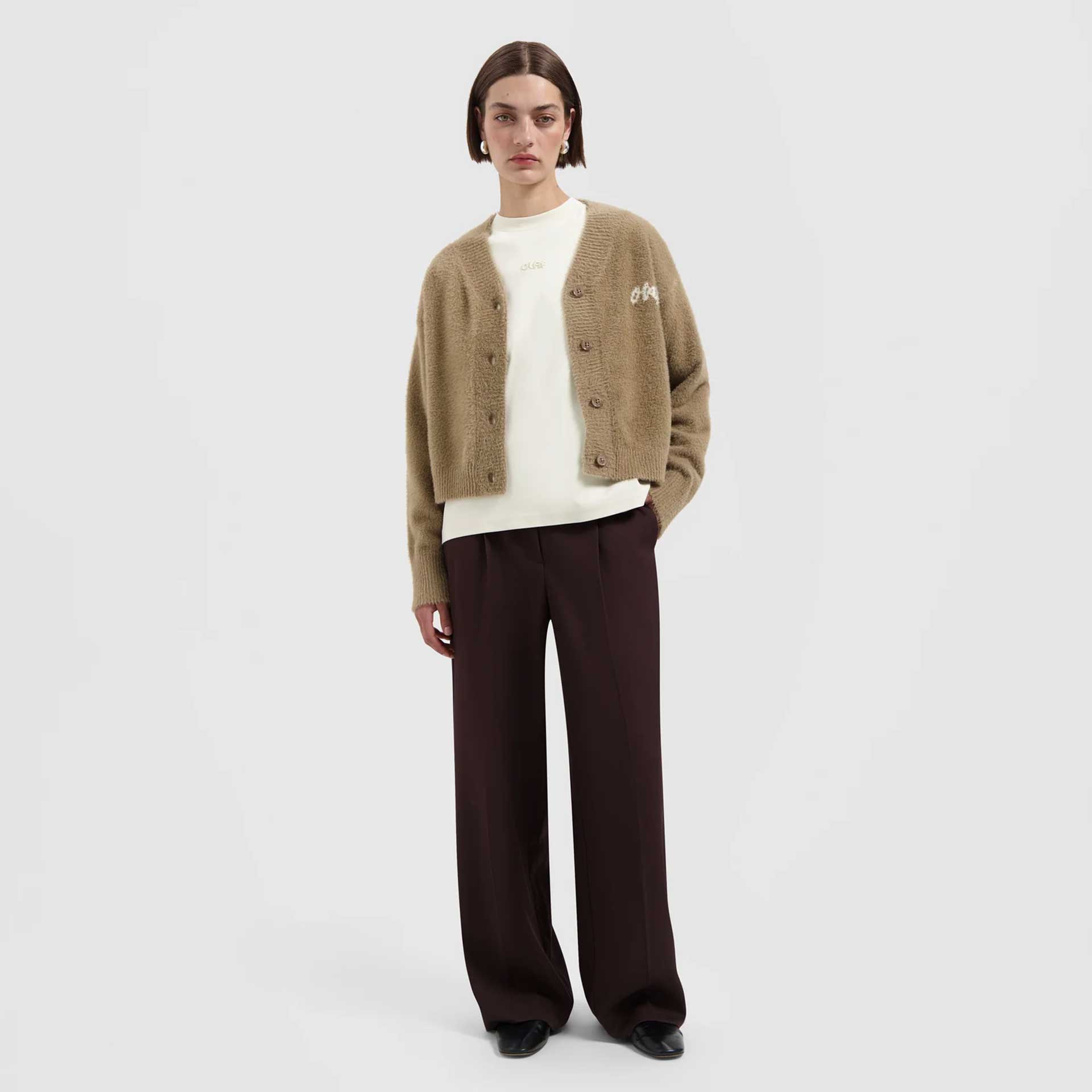 Olaf Hussein Vest Fluffy Script