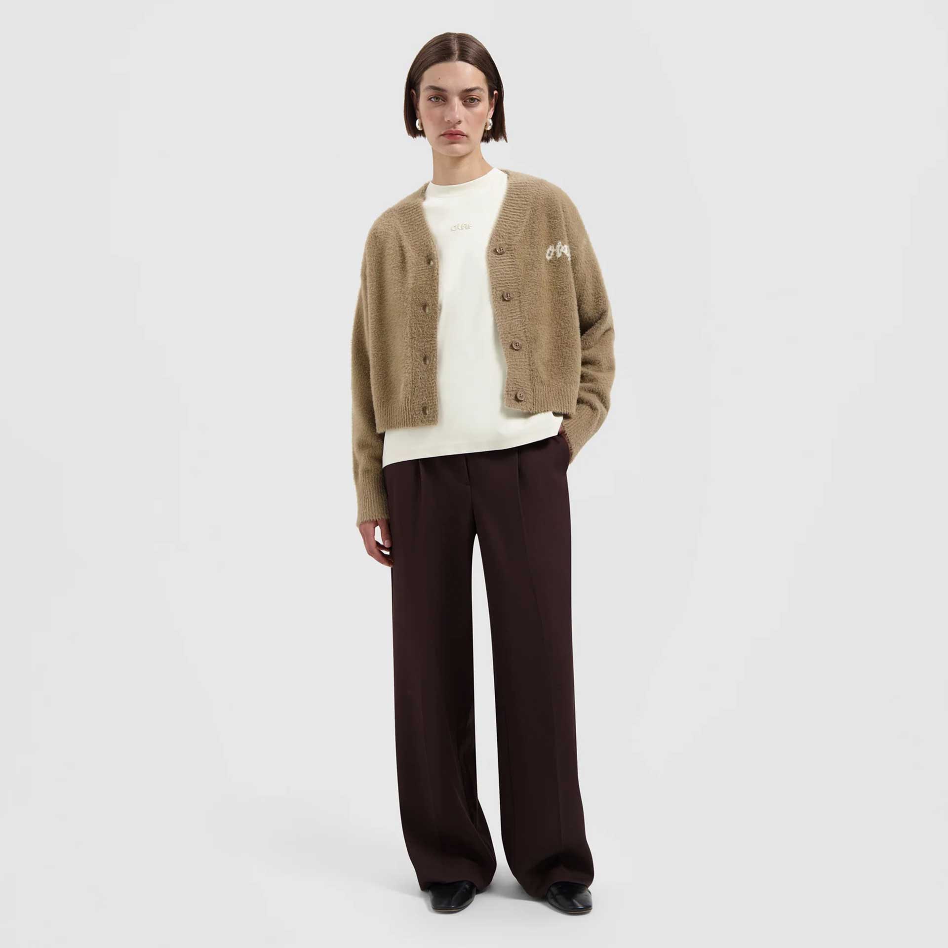 Olaf Hussein Vest Fluffy Script