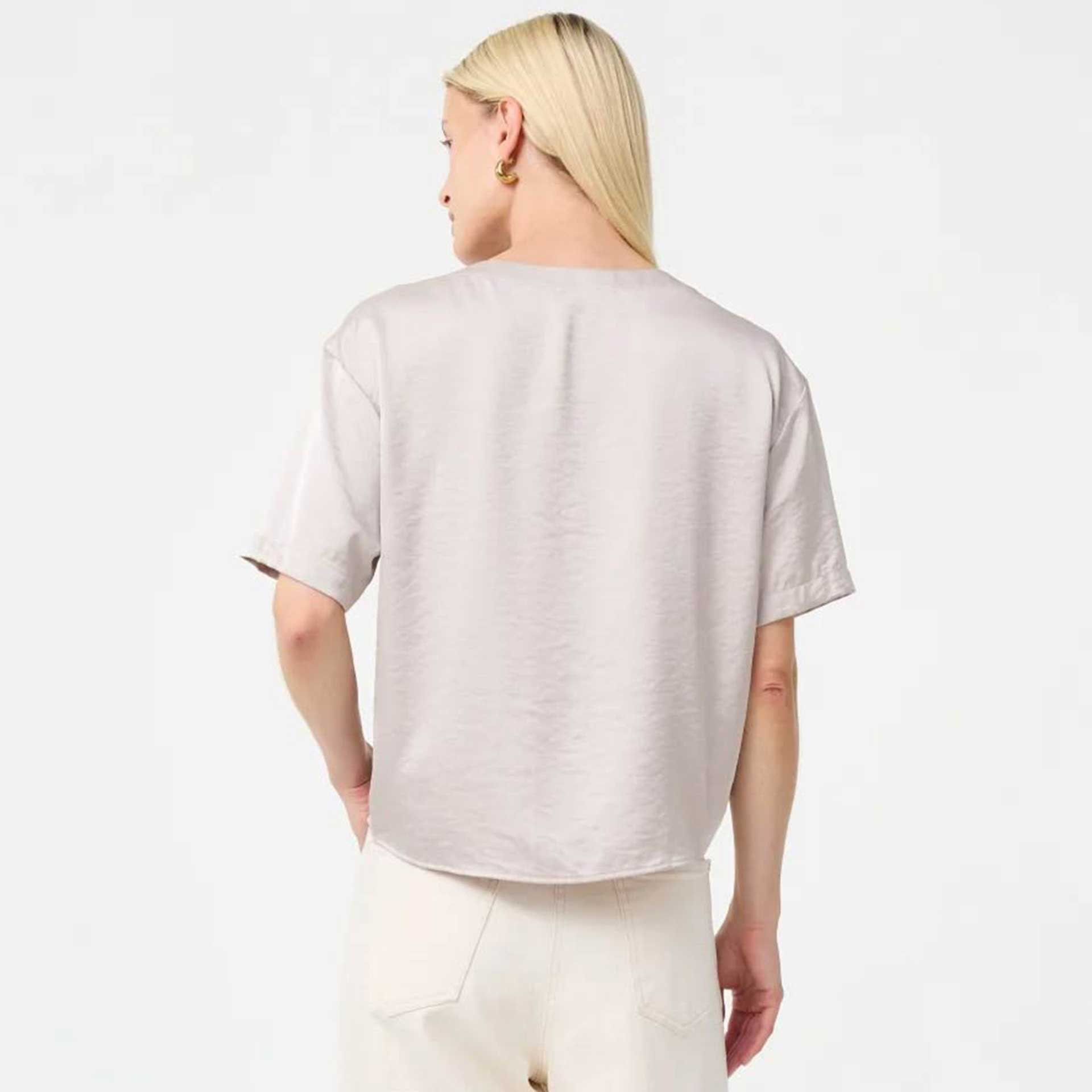 Knit-ted Blouse top Nori