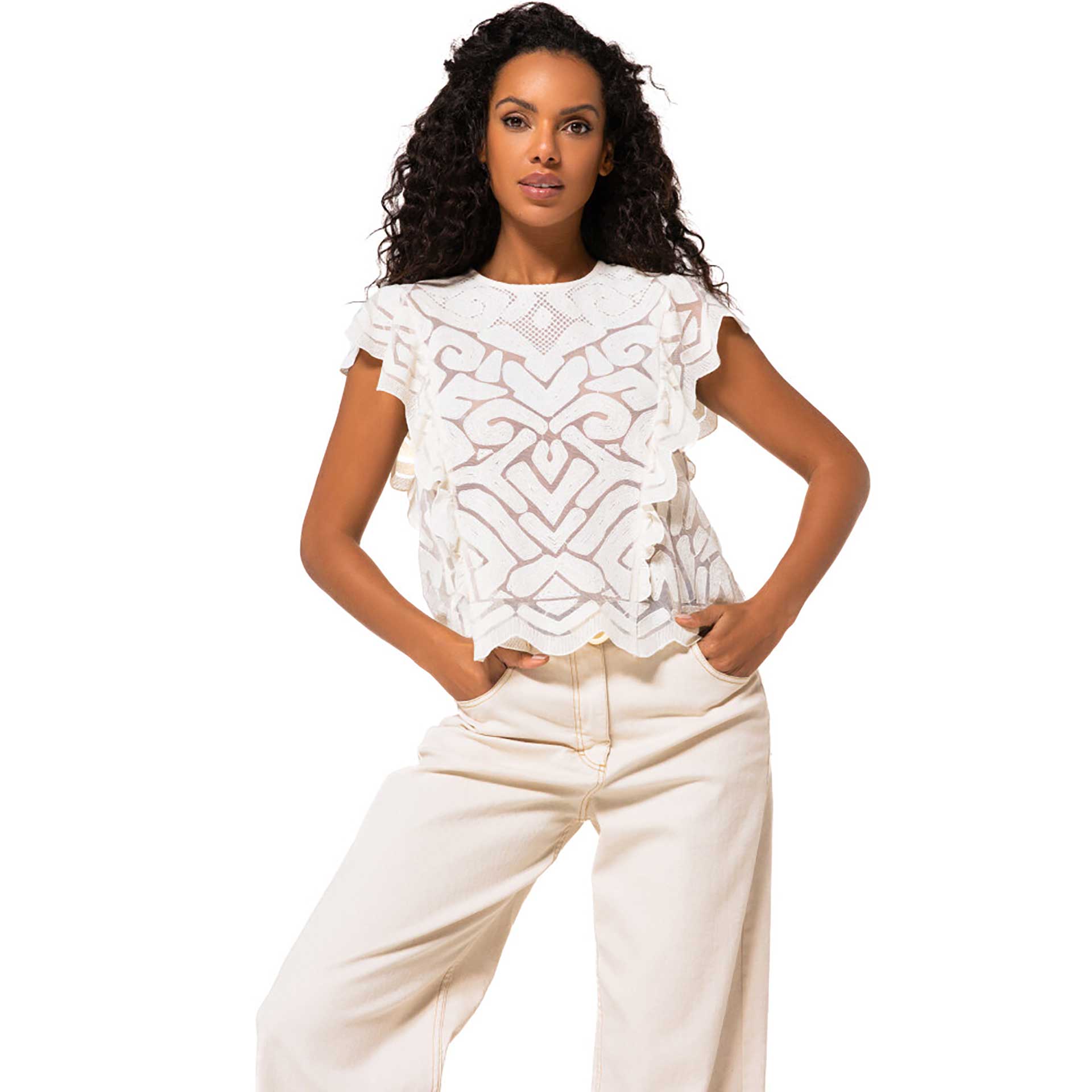 Caroline Biss Blouse top