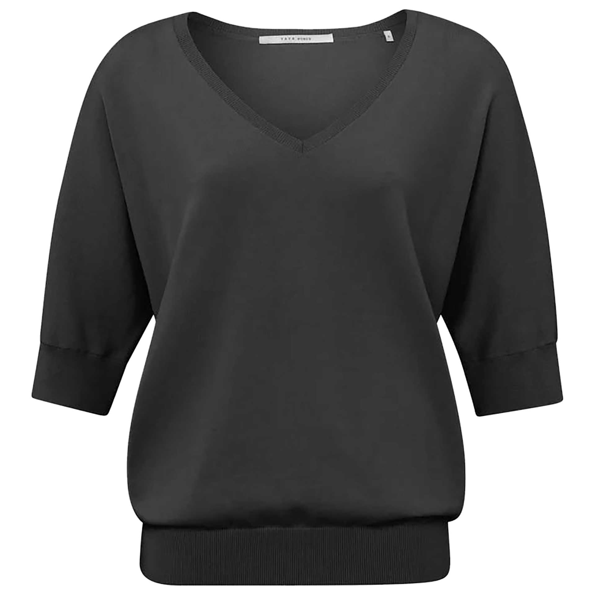 YaYa Sweater Double v-neck