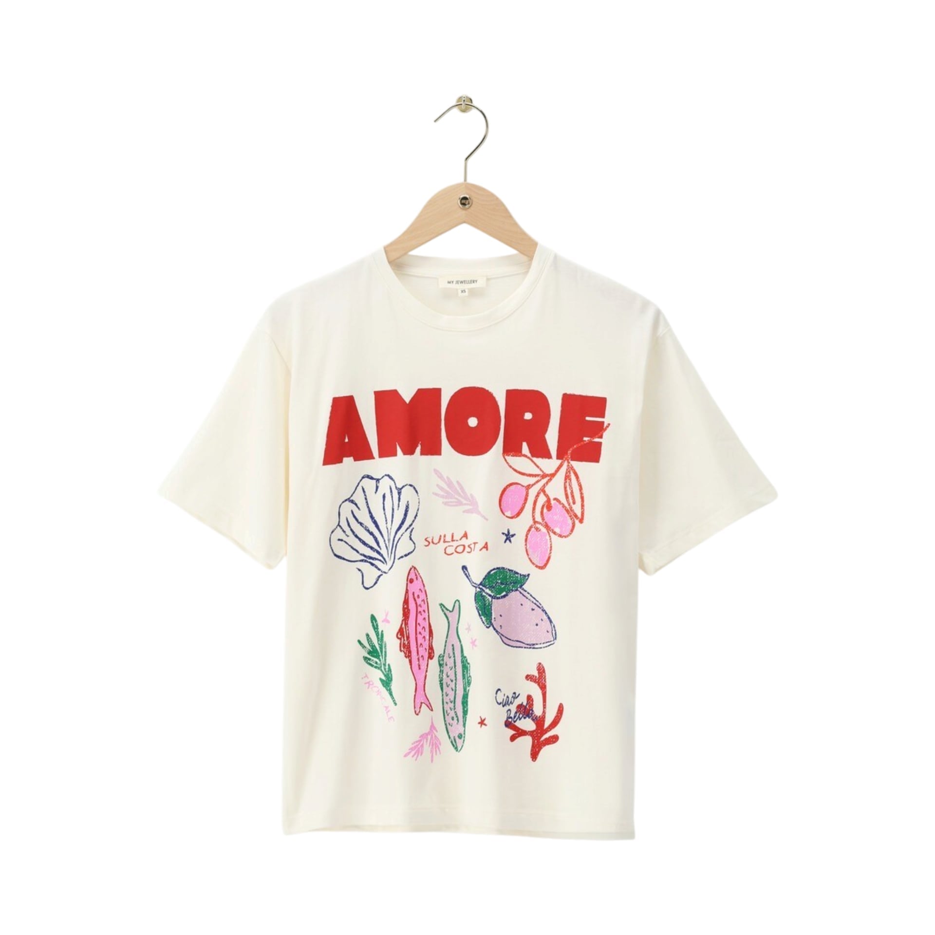 My Jewellery  T-shirt Amore Sulla Costa