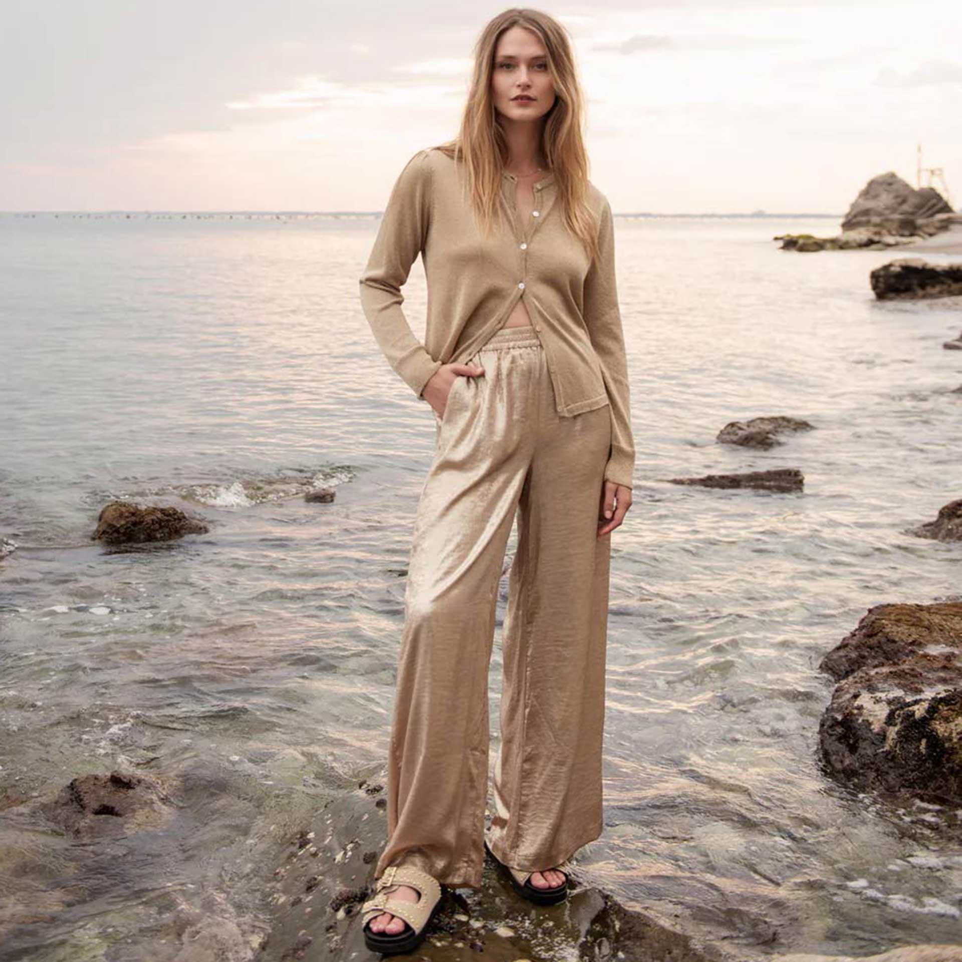 Summum Broek Metallic