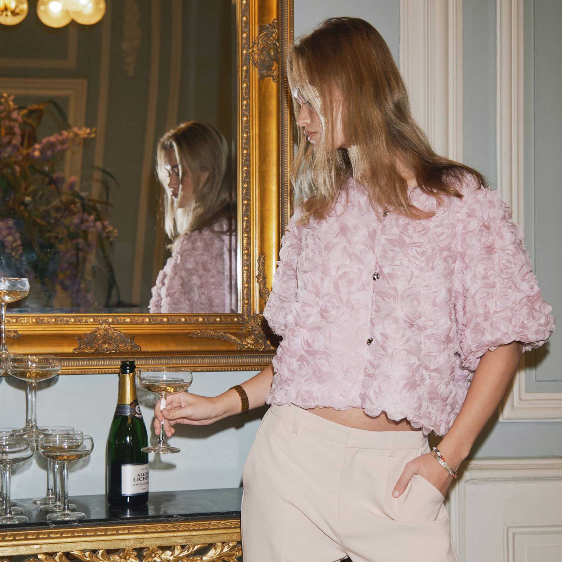 Neo Noir Blouse Top Aisa