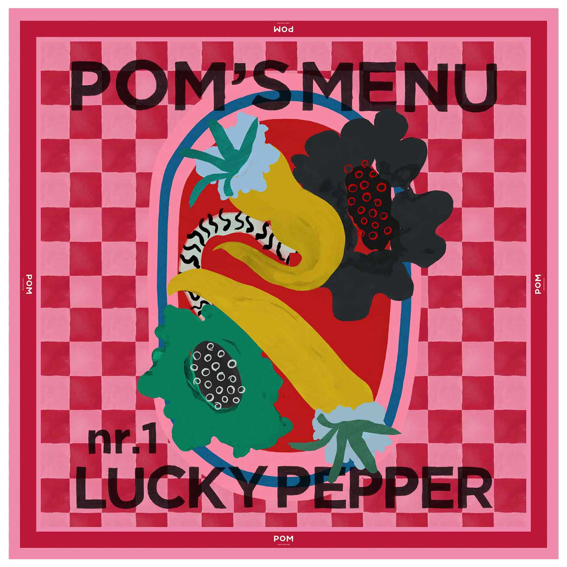 Pom Sjaal Pom's Menu