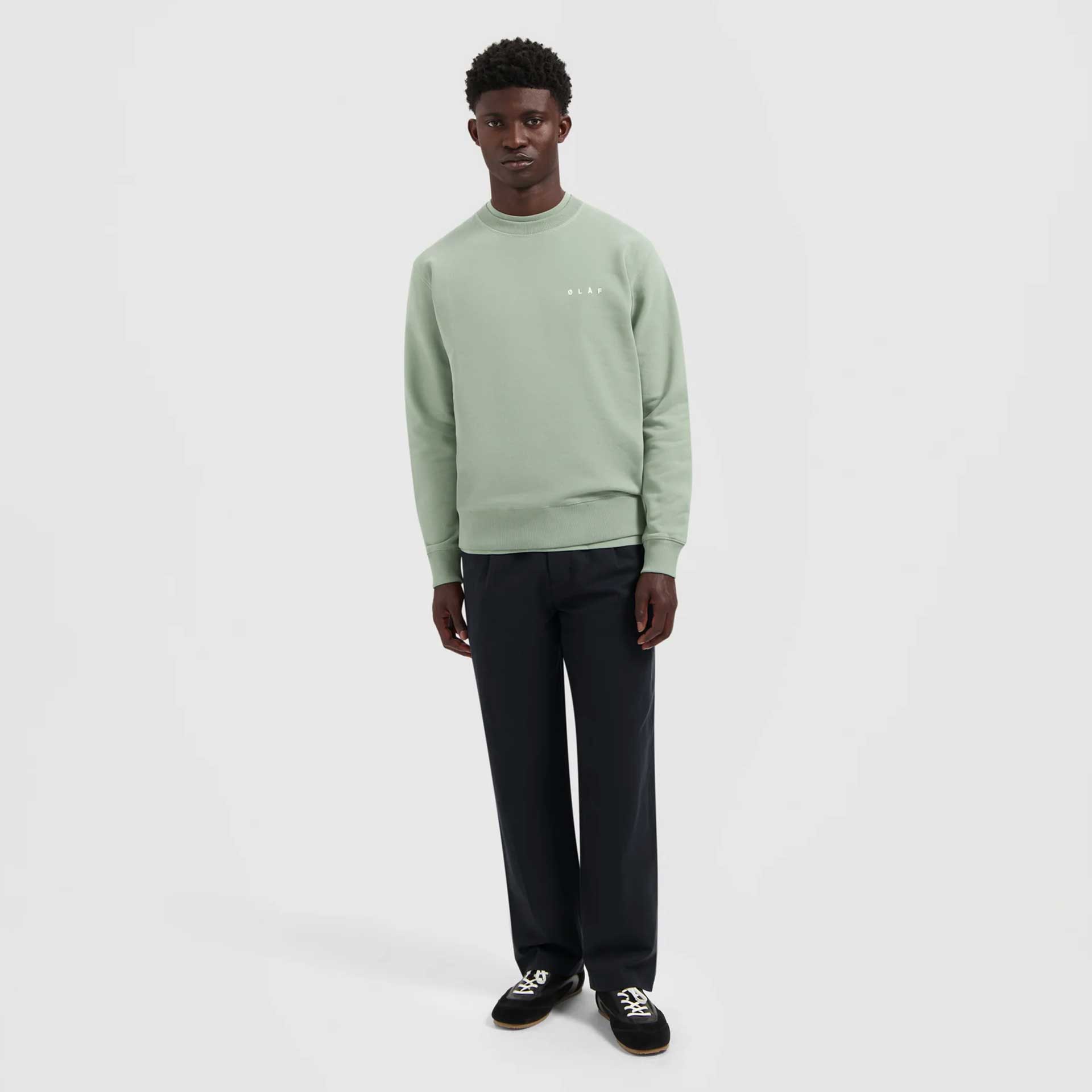 Olaf Hussein Sweater Lined Face