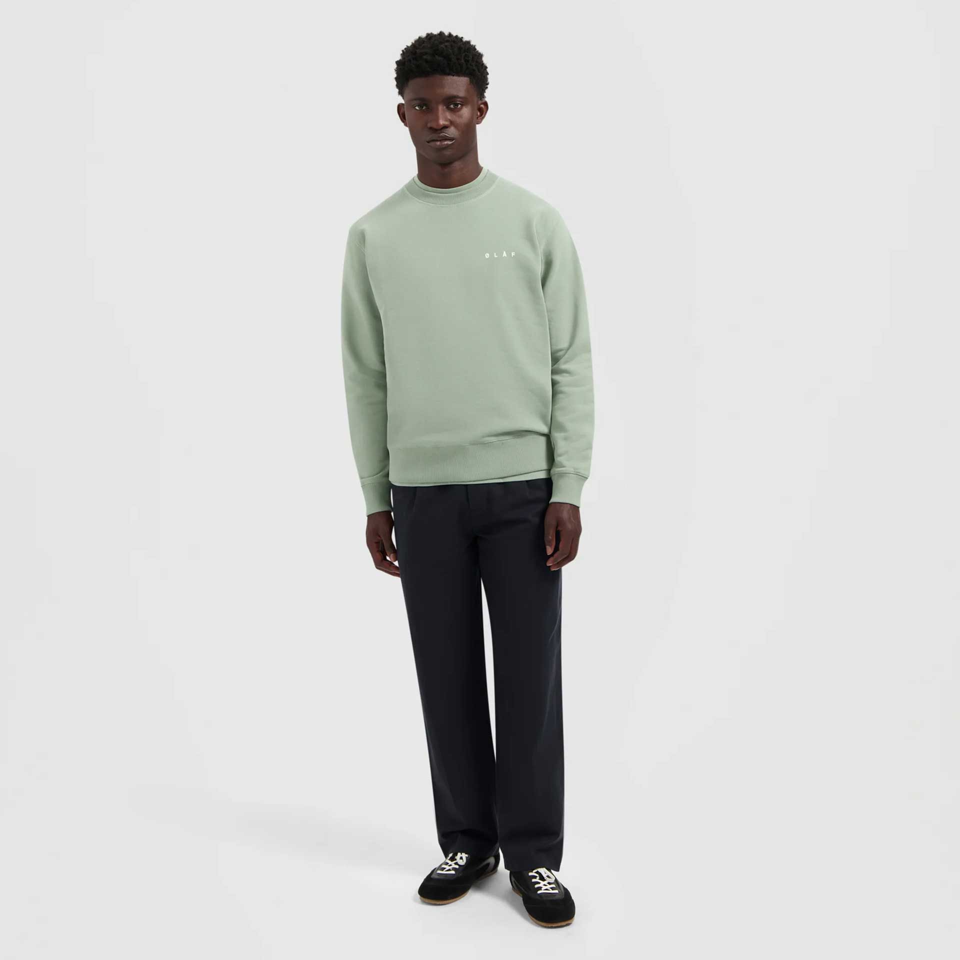 Olaf Hussein Sweater Lined Face