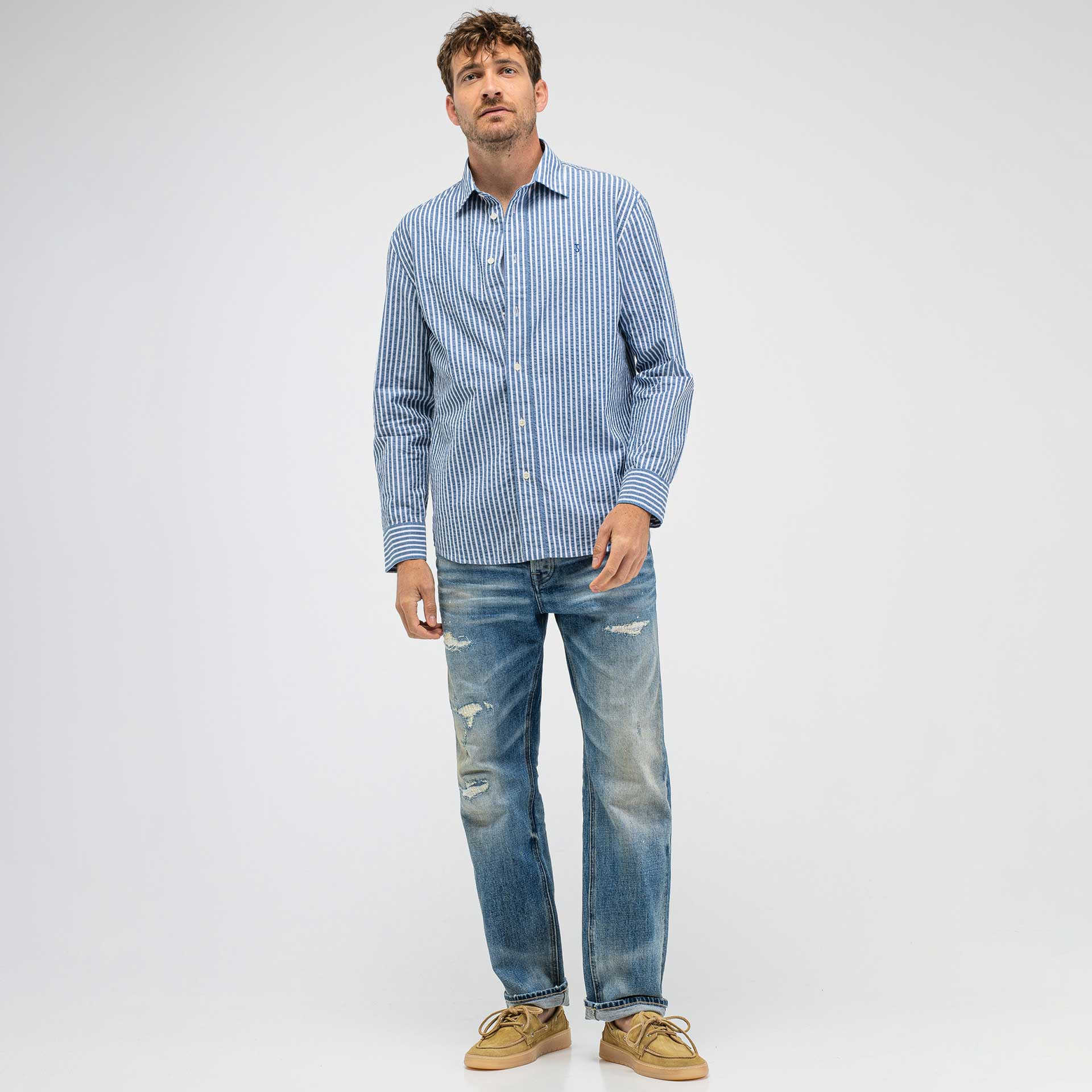 Butcher of Blue Overhemd Neale