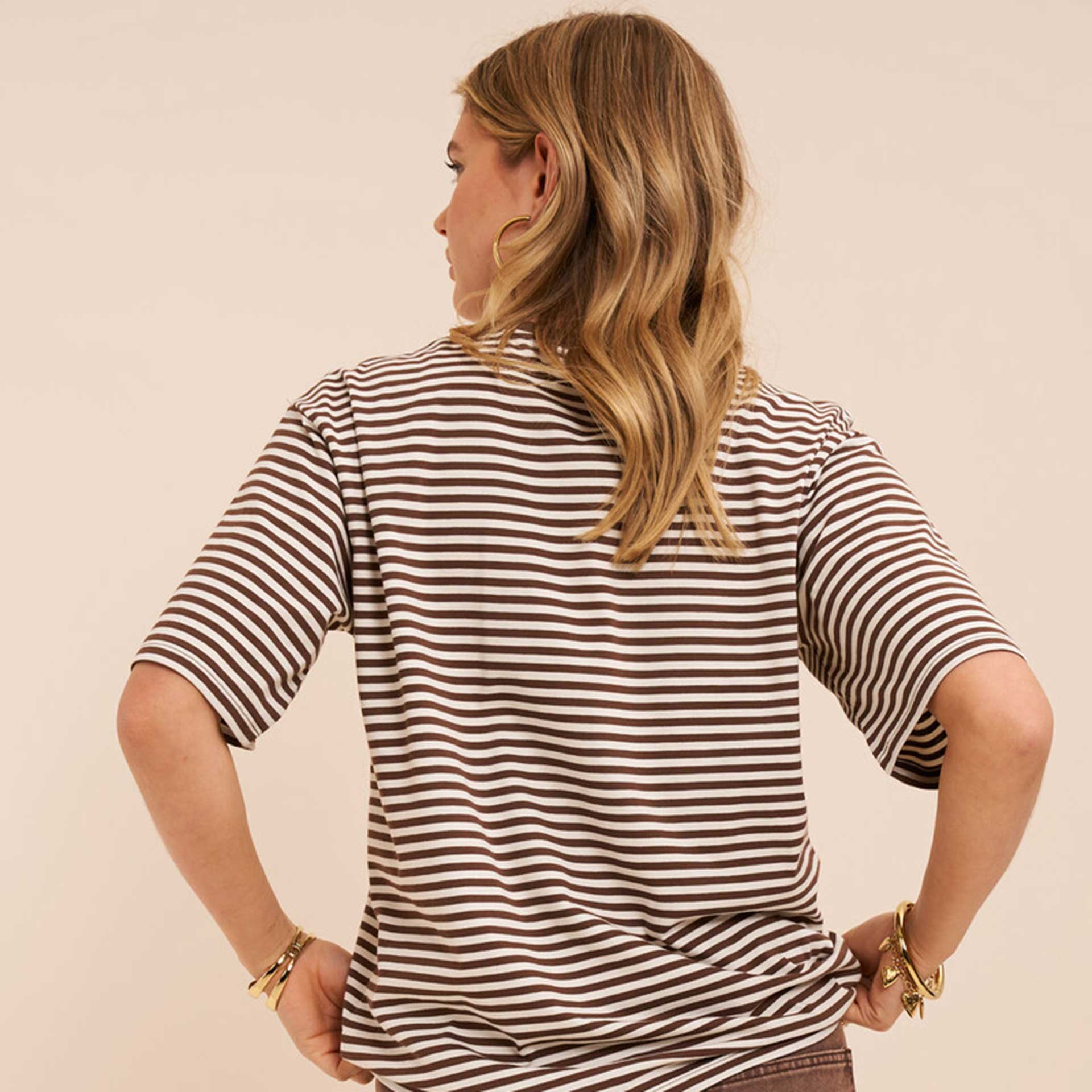 My Jewellery  T-shirt Soleil striped