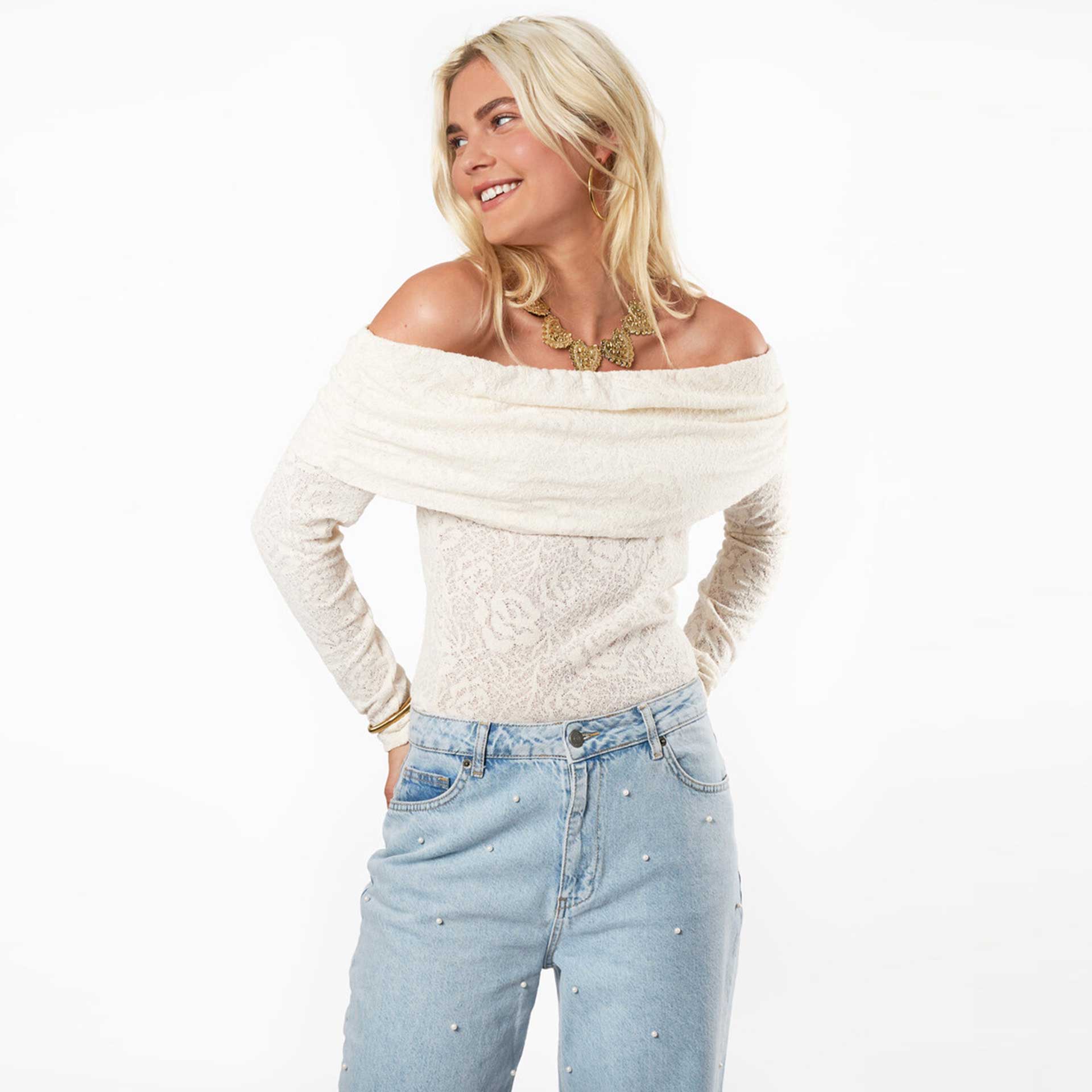 My Jewellery  Off shoulder top
