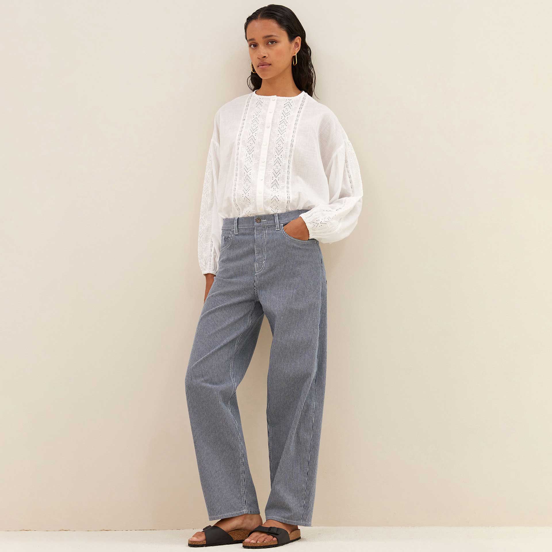 By-Bar Broek Lew Stripe
