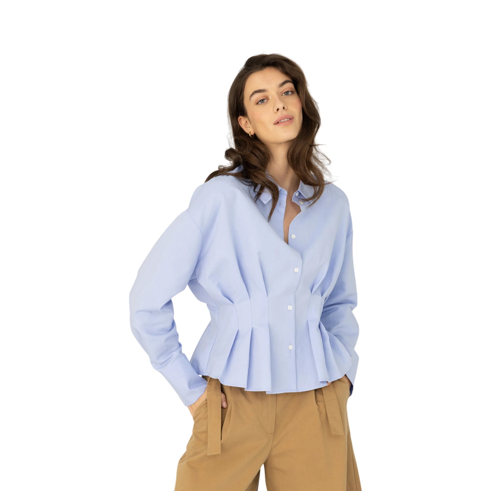 Anna Blue Blouse