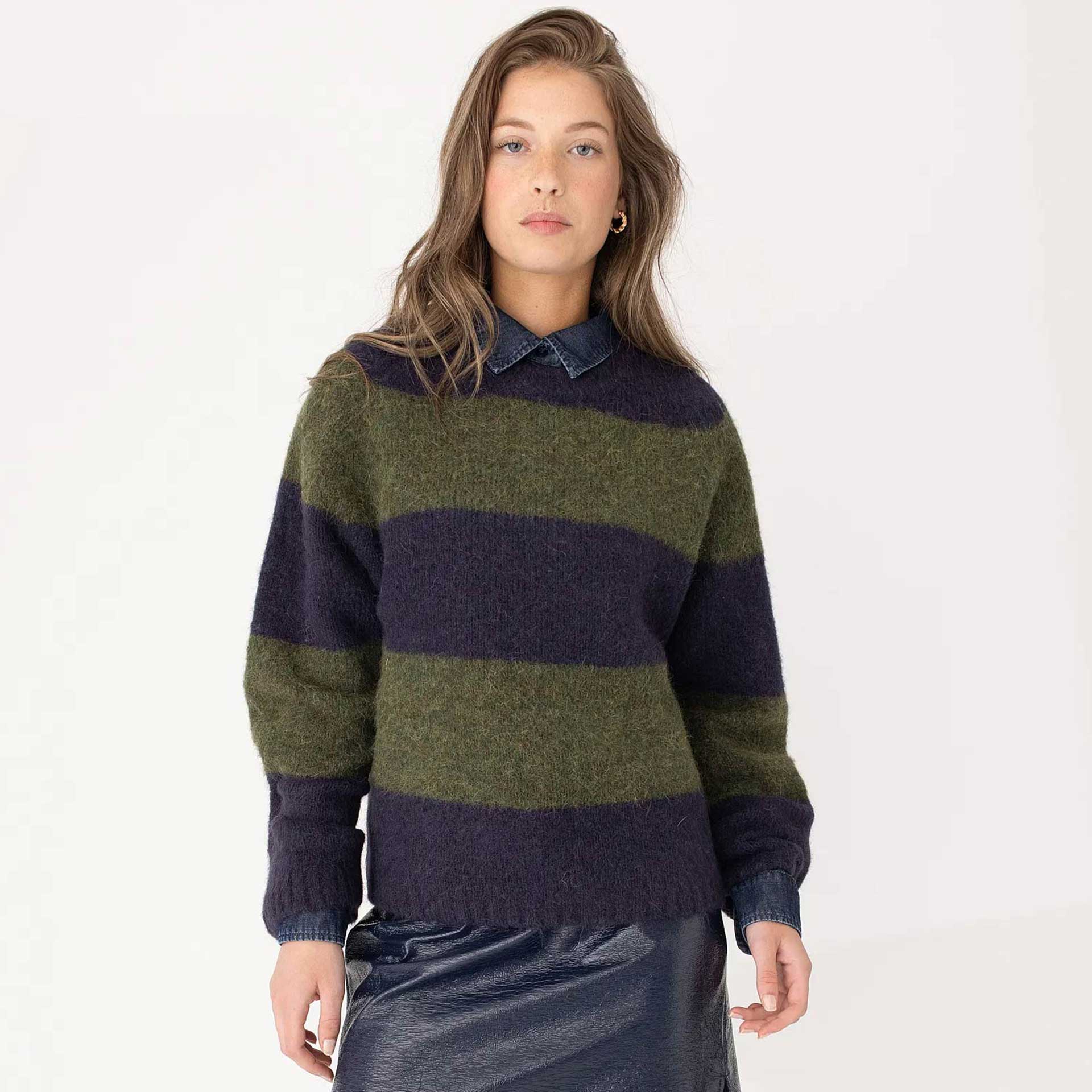 Anna Blue Sweater Dessie