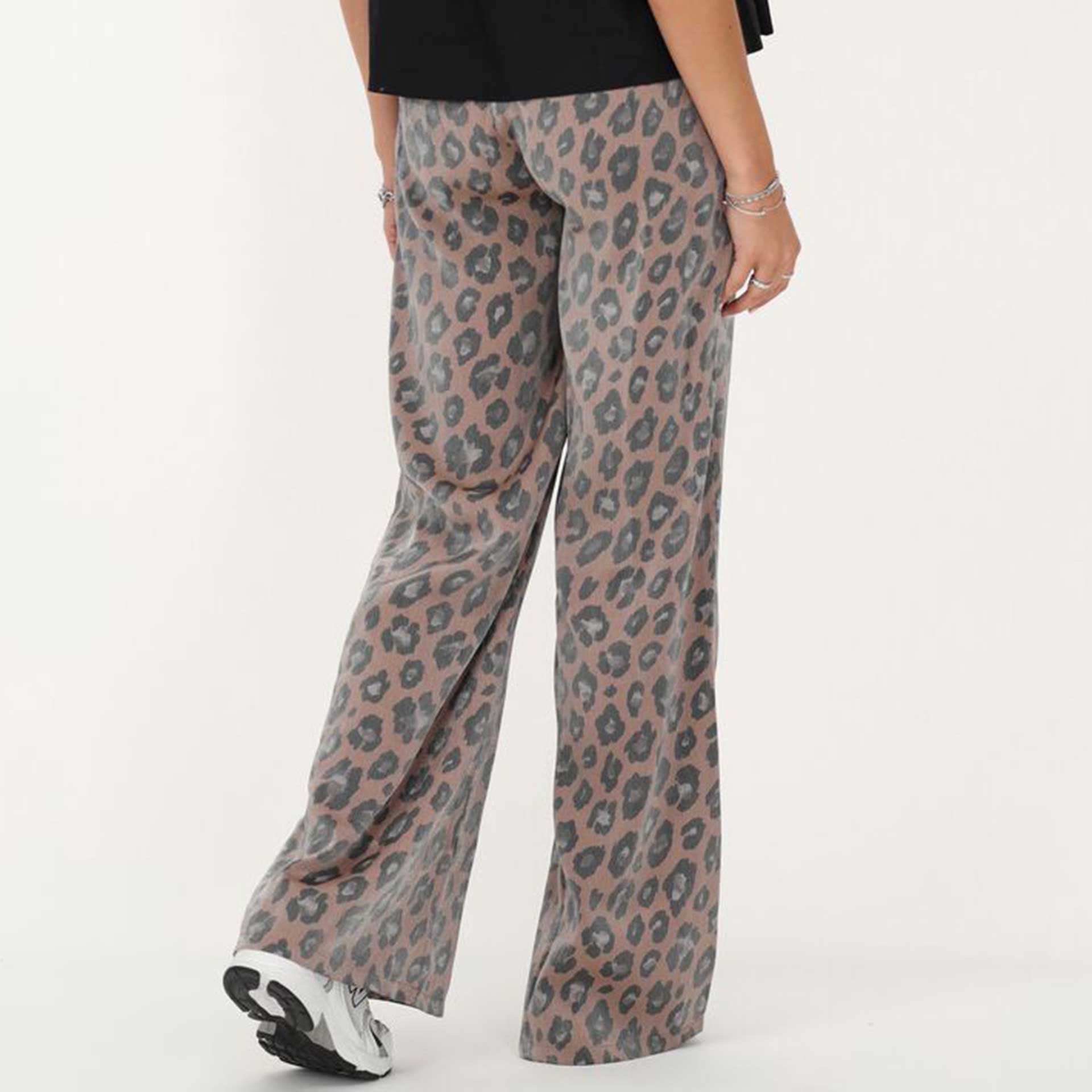 My Jewellery  Broek Leopard crinkle