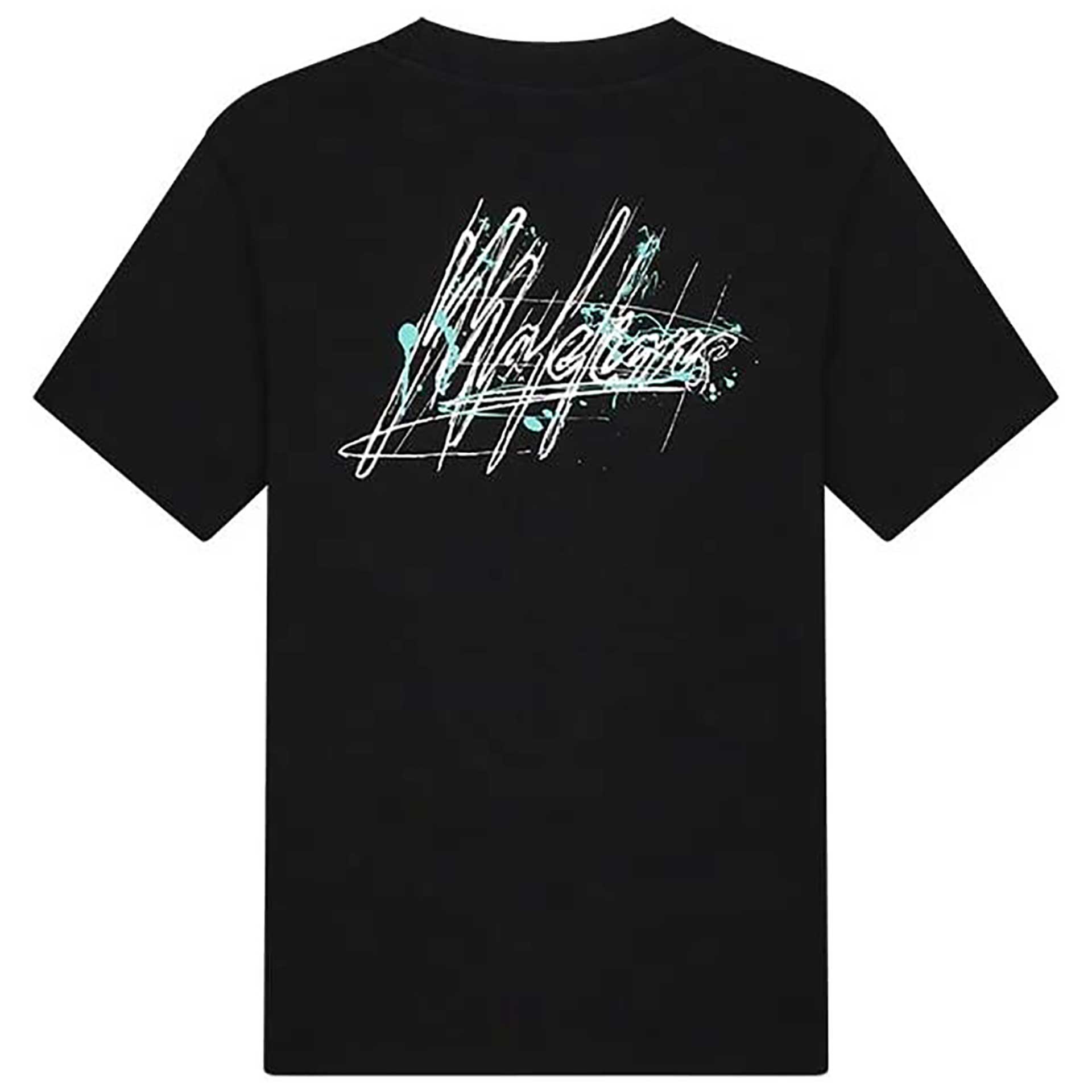 Malelions T-shirt Splash signature 1