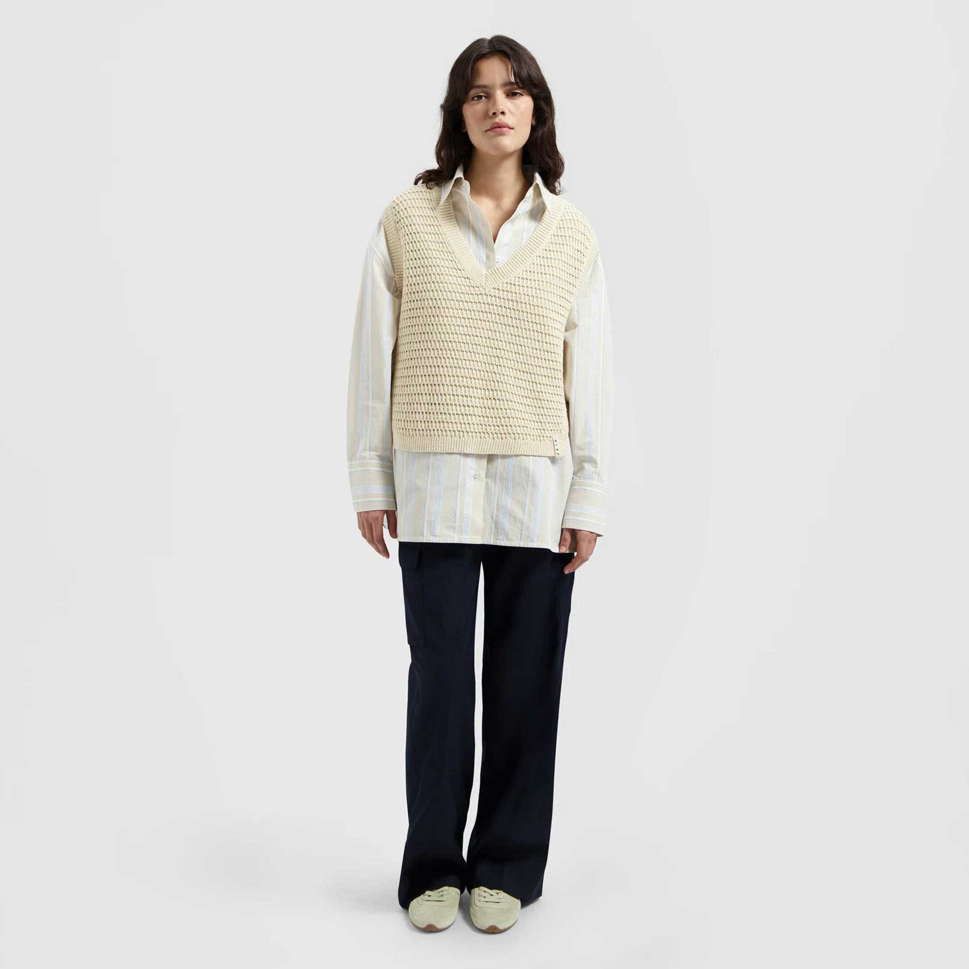 Olaf Hussein Spencer Open knit