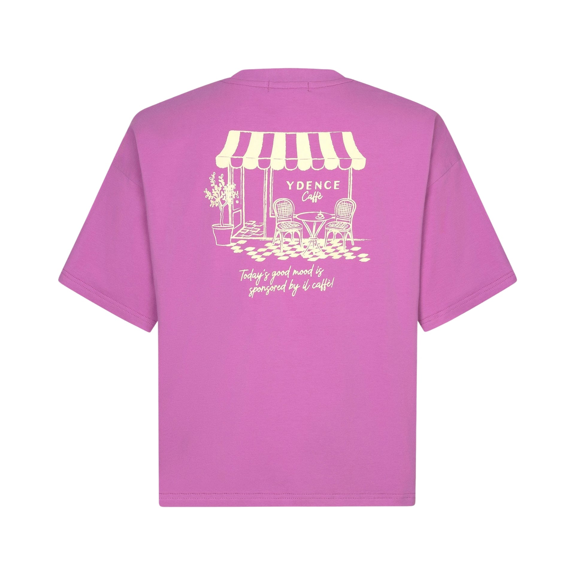 T-shirt Ydence cafe