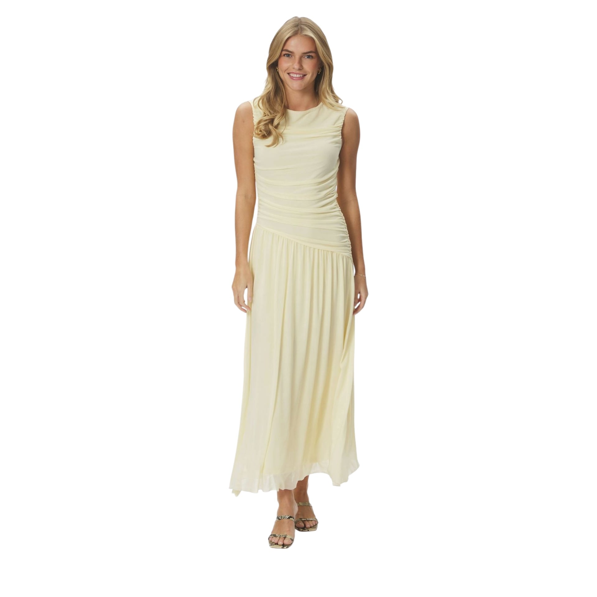 Neo Noir Jurk Cludine Mesh