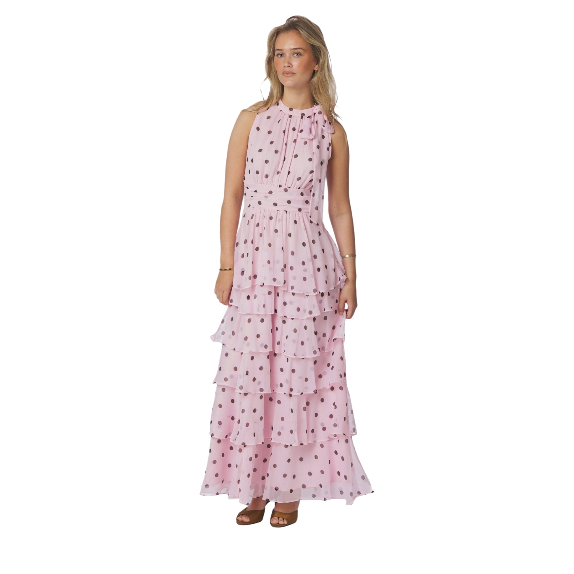 Neo Noir Jurk Marli Big Dot