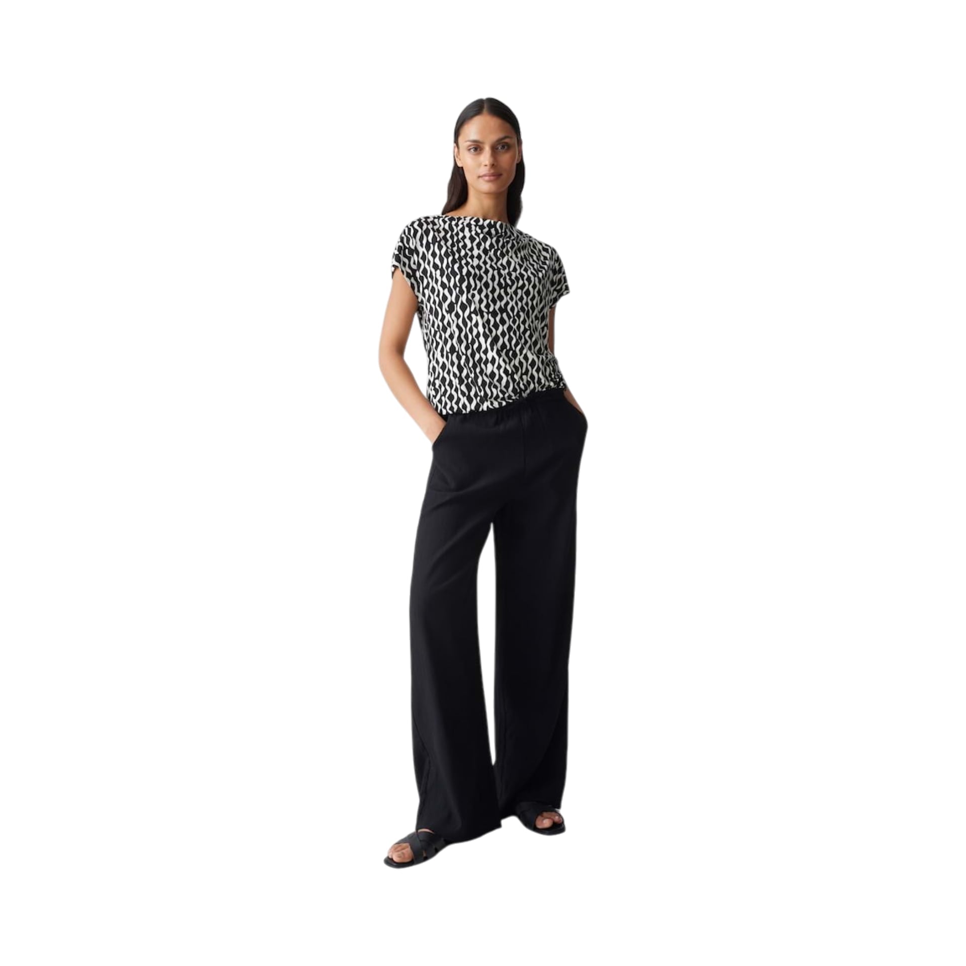 Opus T-shirt Sapaya Motion