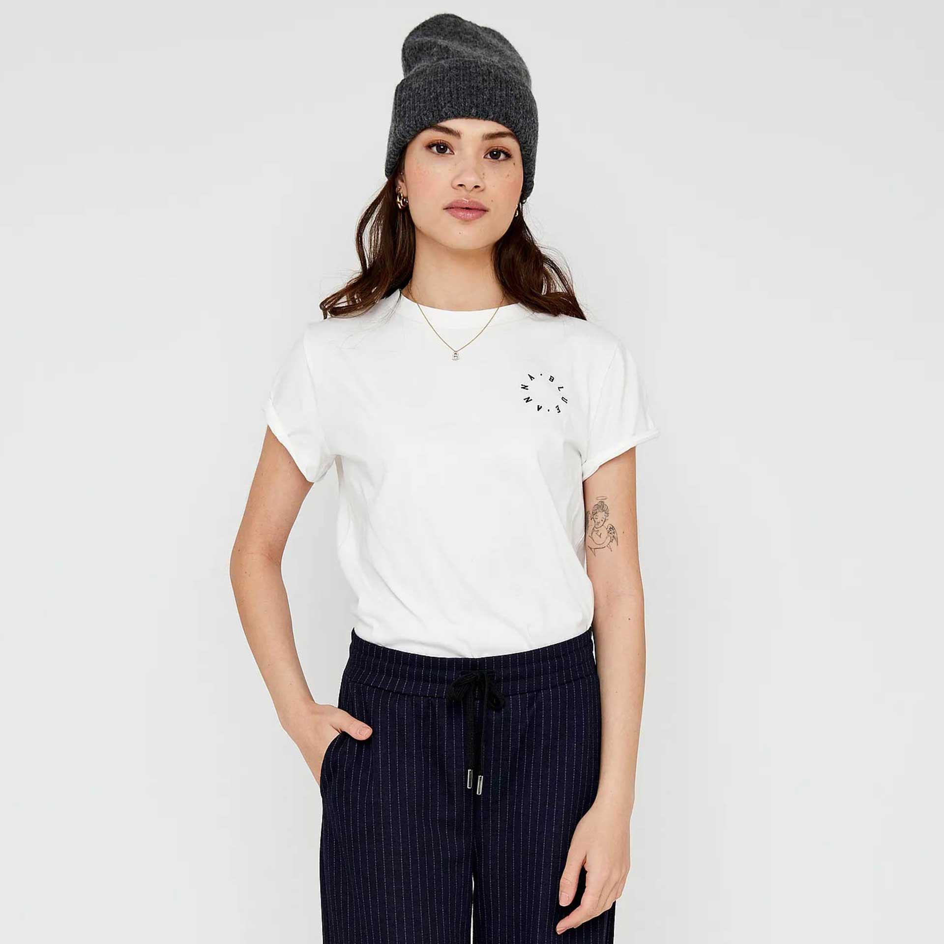 Anna Blue T-Shirt Slim