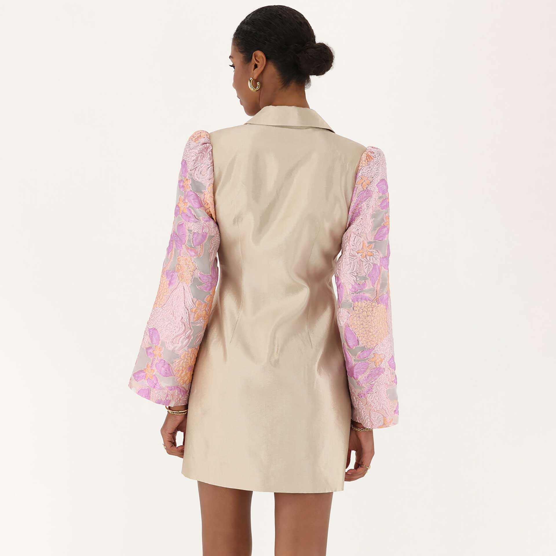 My Jewellery  Jurk Contrast sleeve