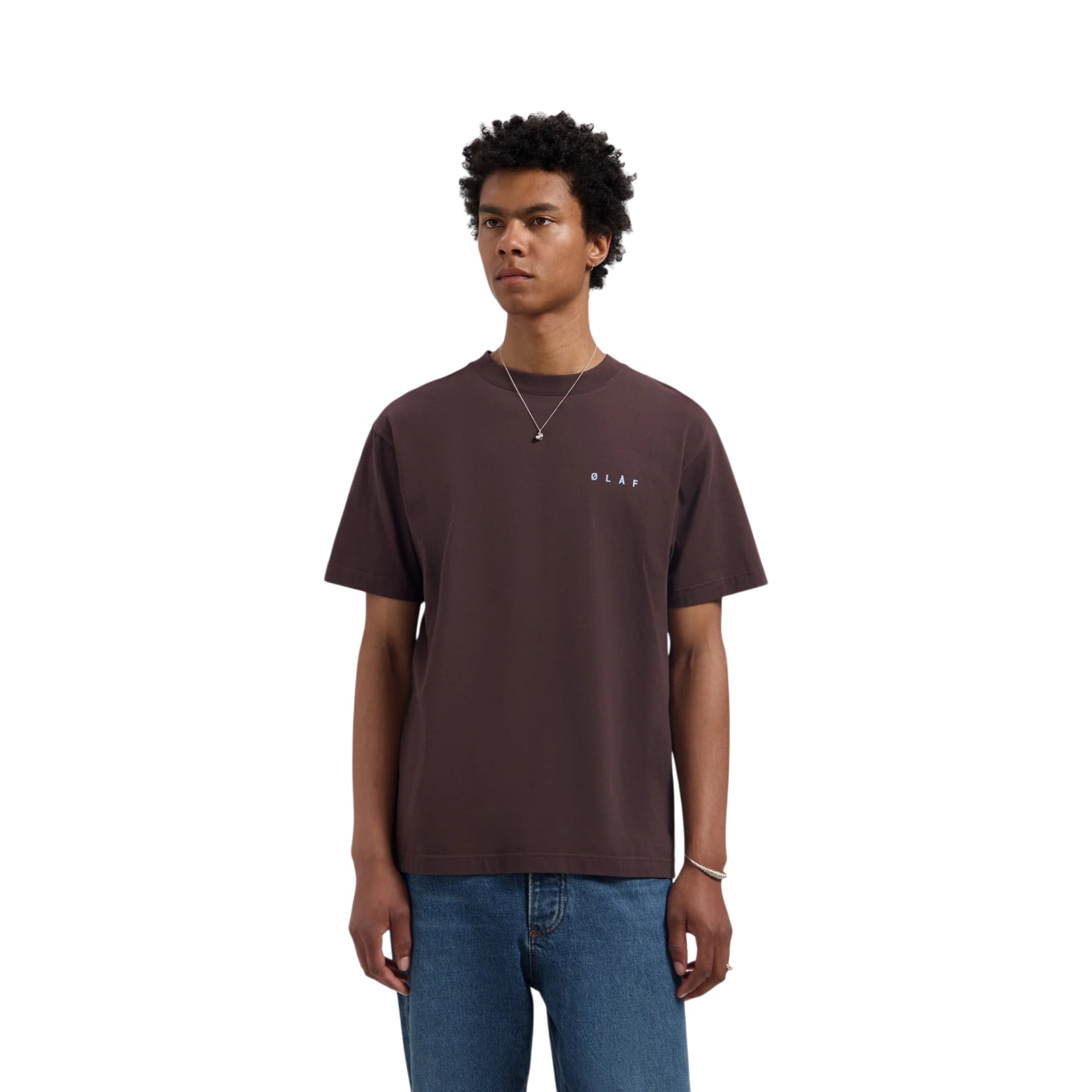 Olaf Hussein T-shirt Lasso Face 