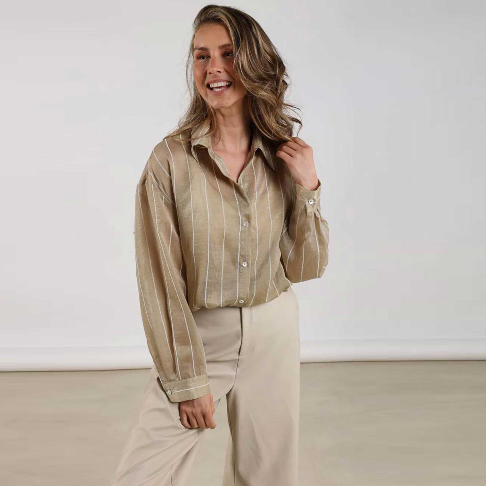 NUKUS Blouse Iris