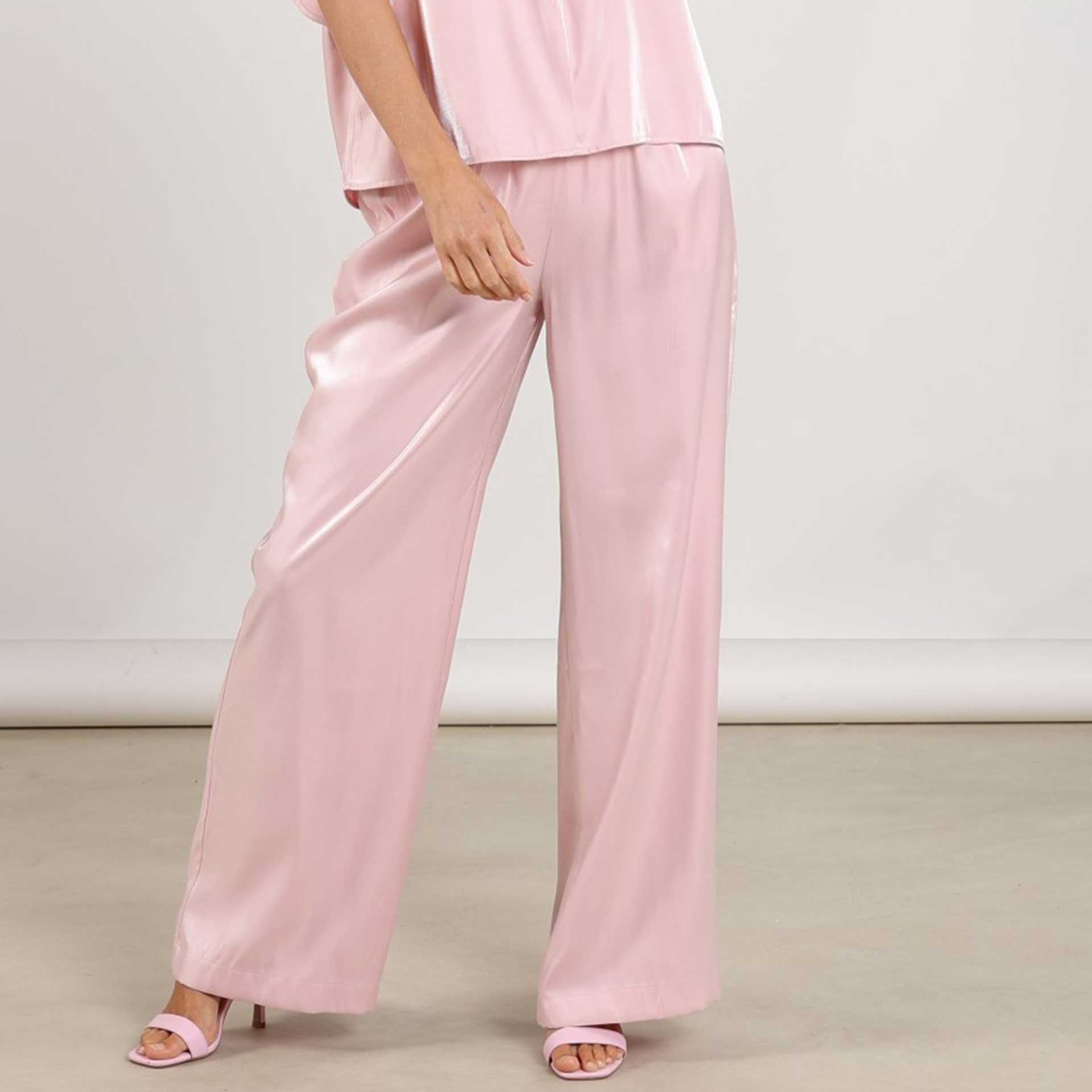 NUKUS Broek Ruby Shiny