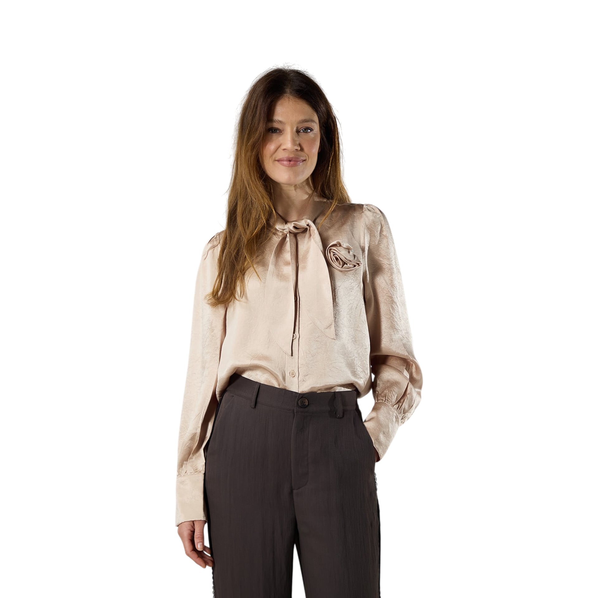 Label Dot Blouse Arlena