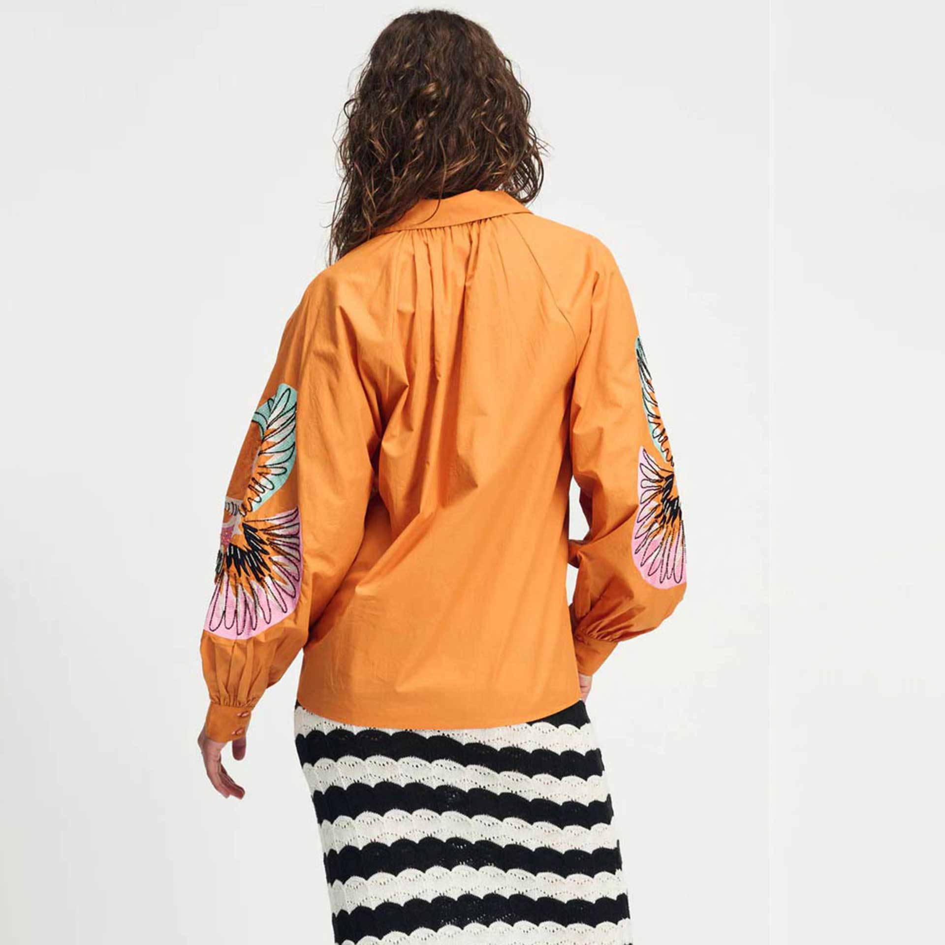 Pom Blouse Lexi Bird Sienna