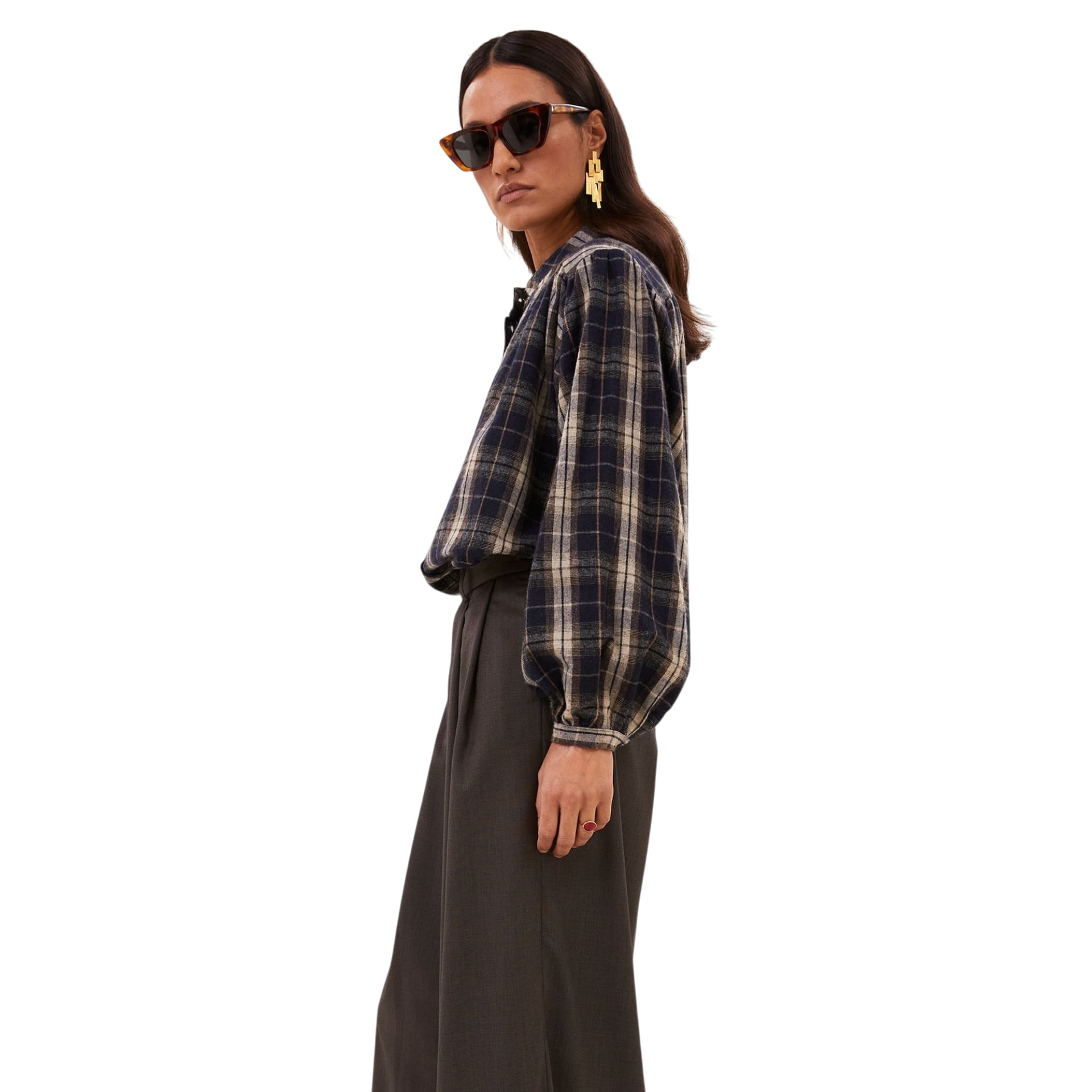 By-Bar Blouse Jagger Check