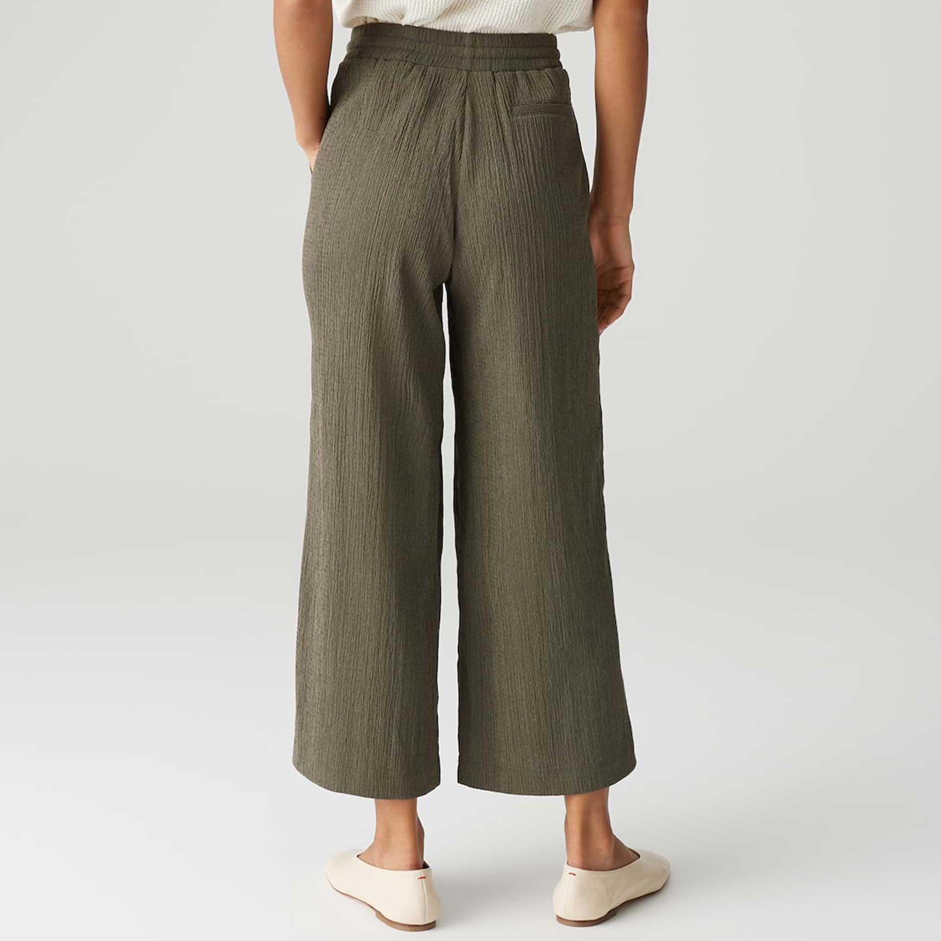Opus Broek Mileni crinkle