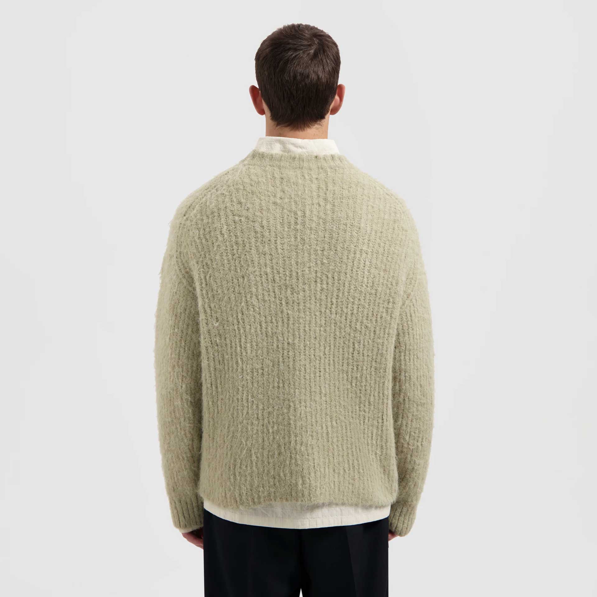 Olaf Hussein Trui Hairy Knitted