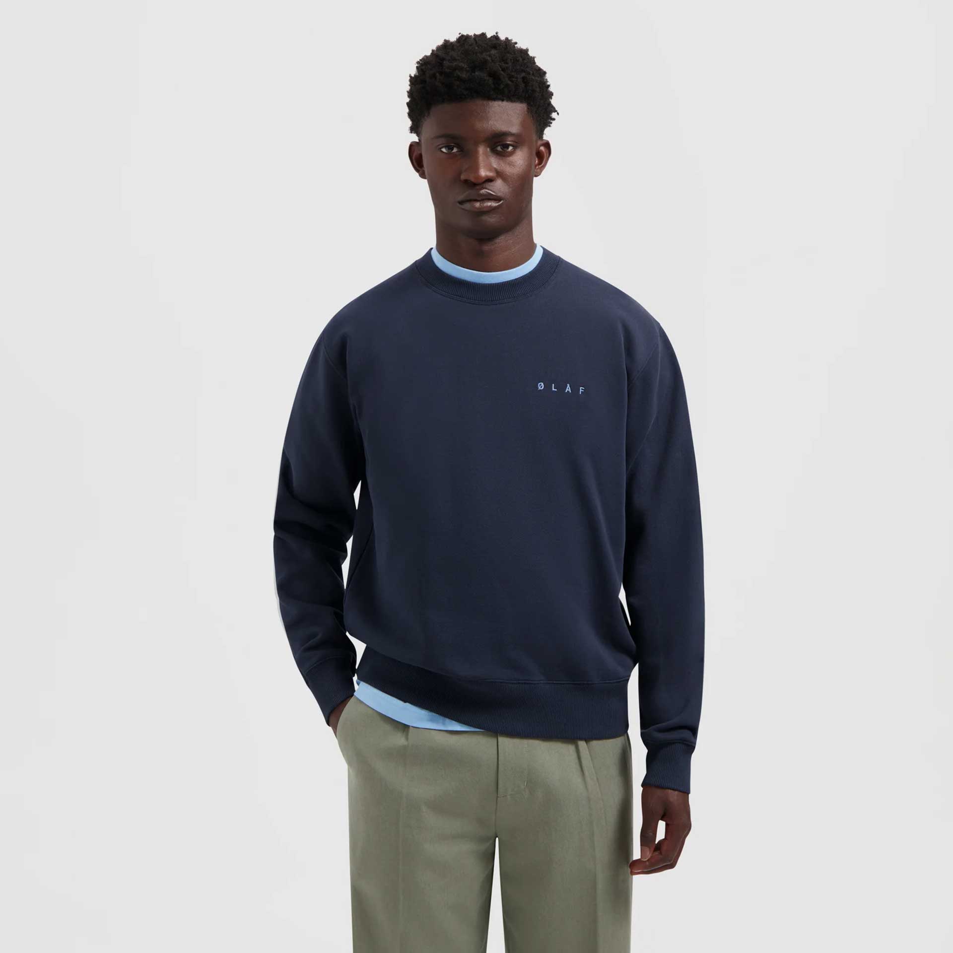 Olaf Hussein Sweater Lined Face