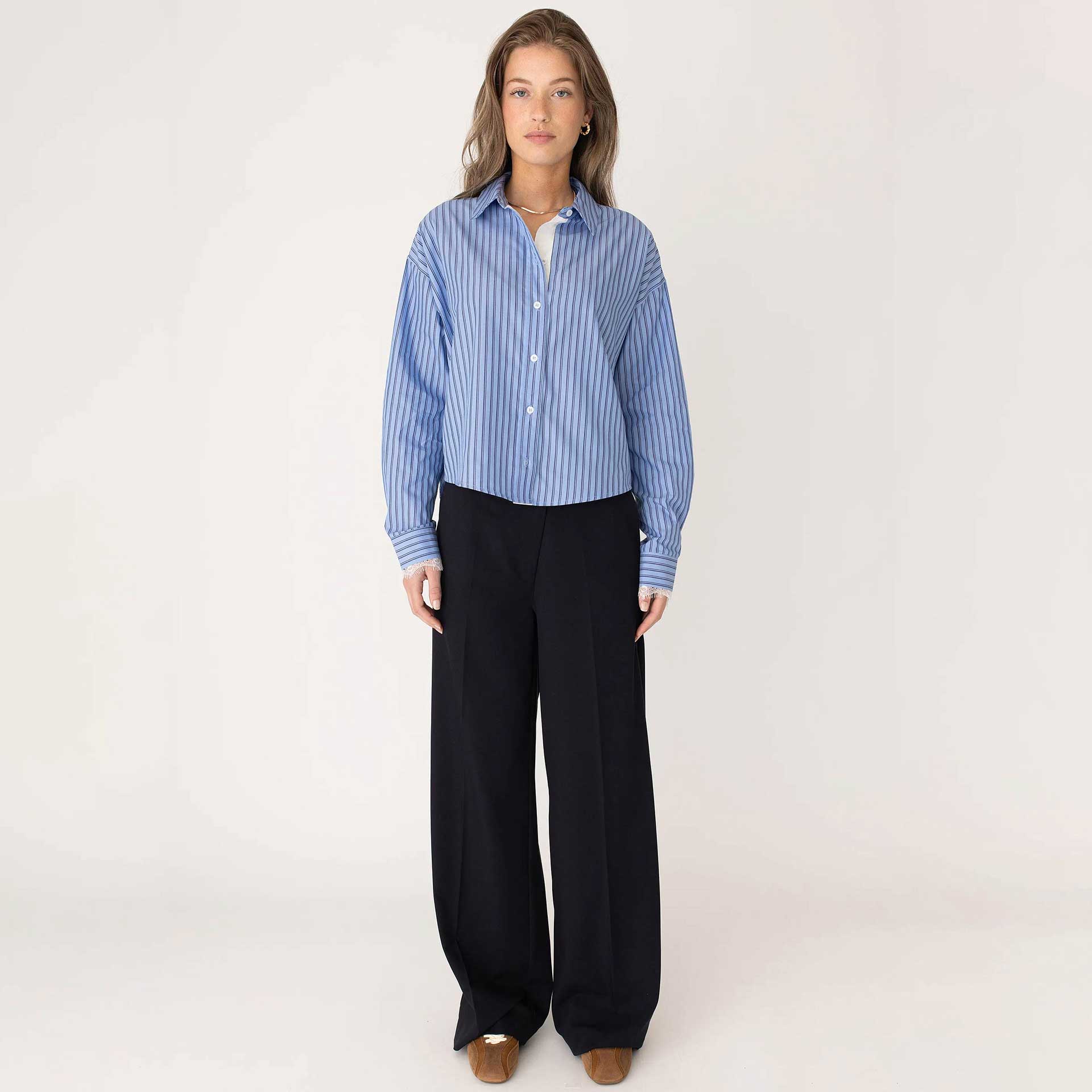 Anna Blue Blouse