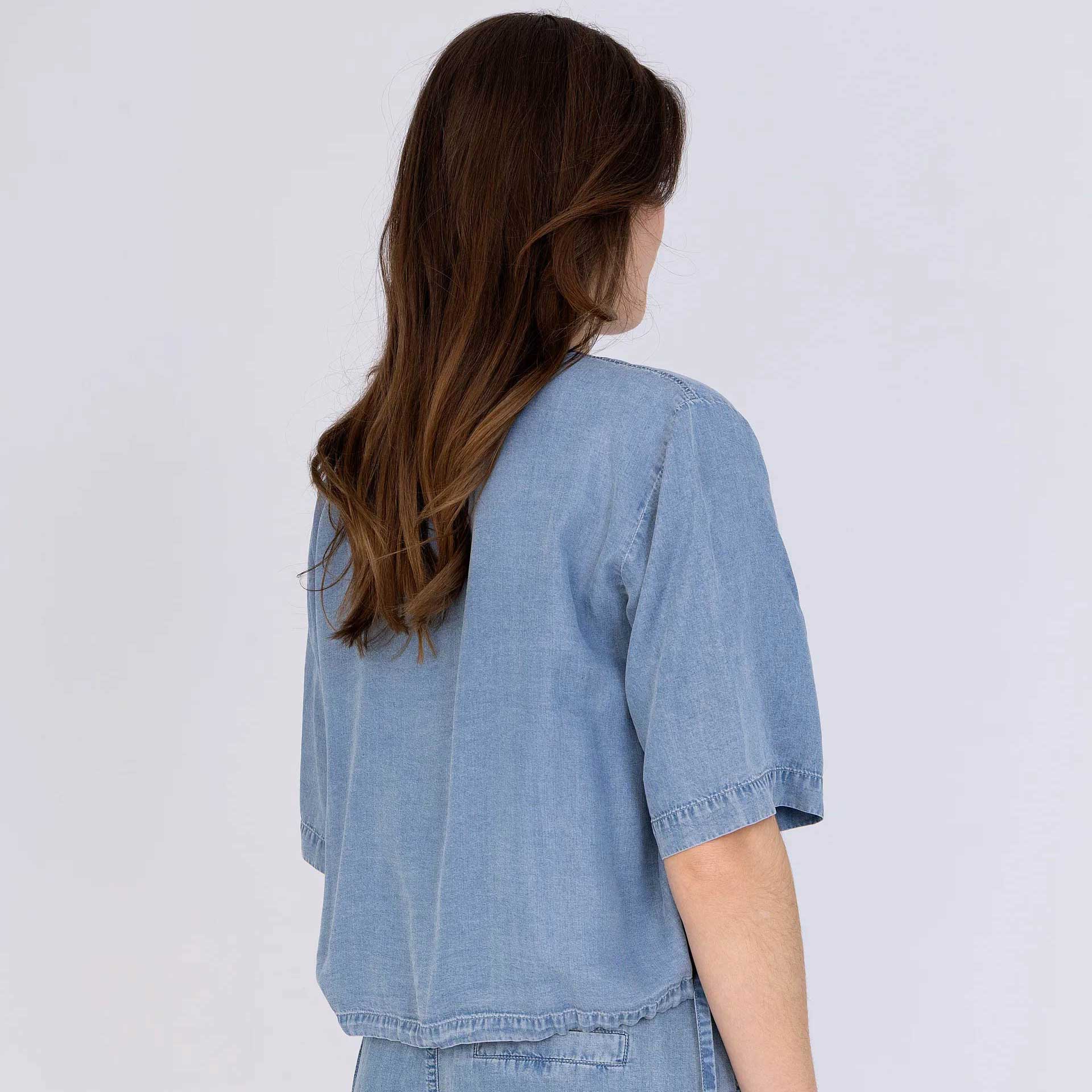 Anna Blue Blouse Daniil