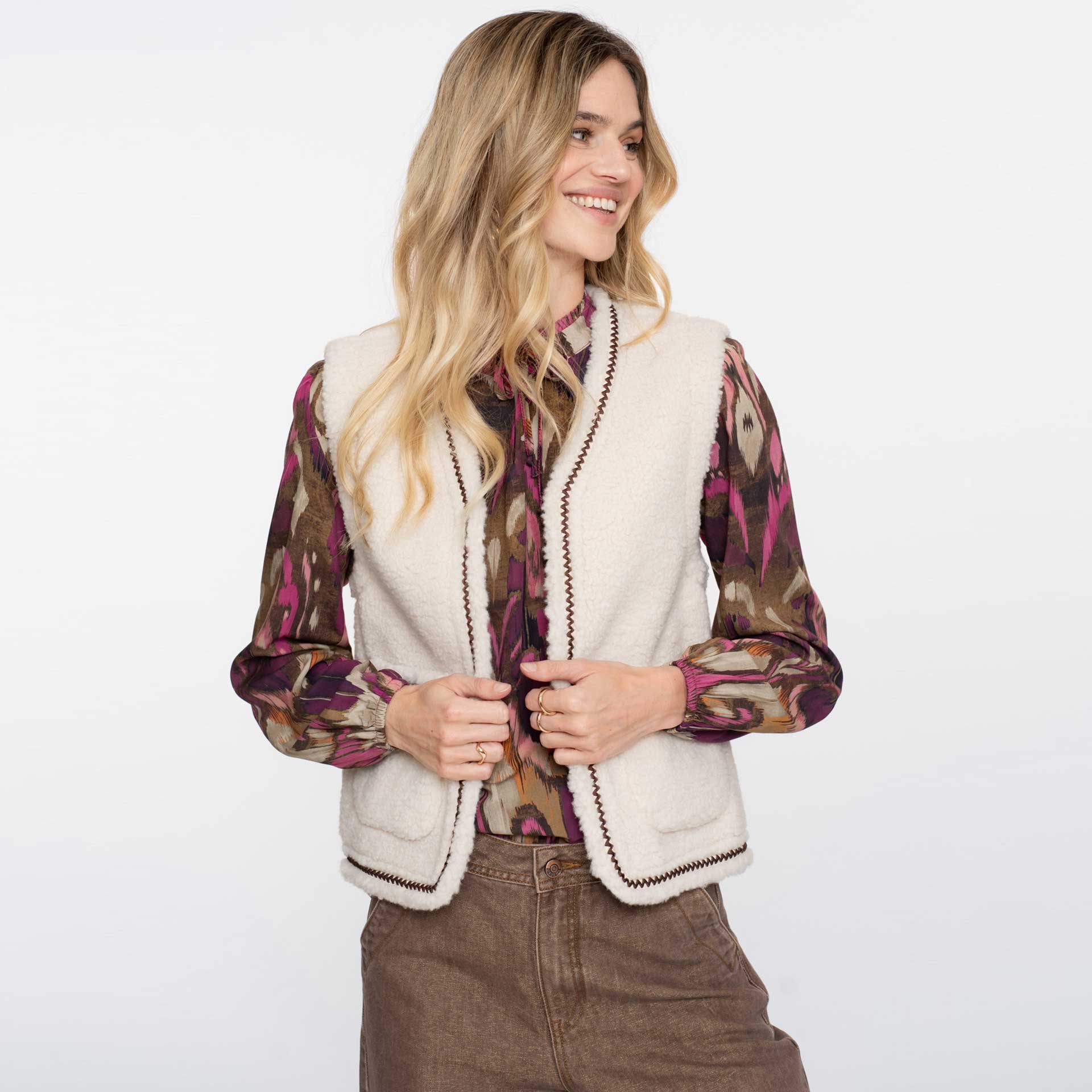 Geisha Gilet teddy