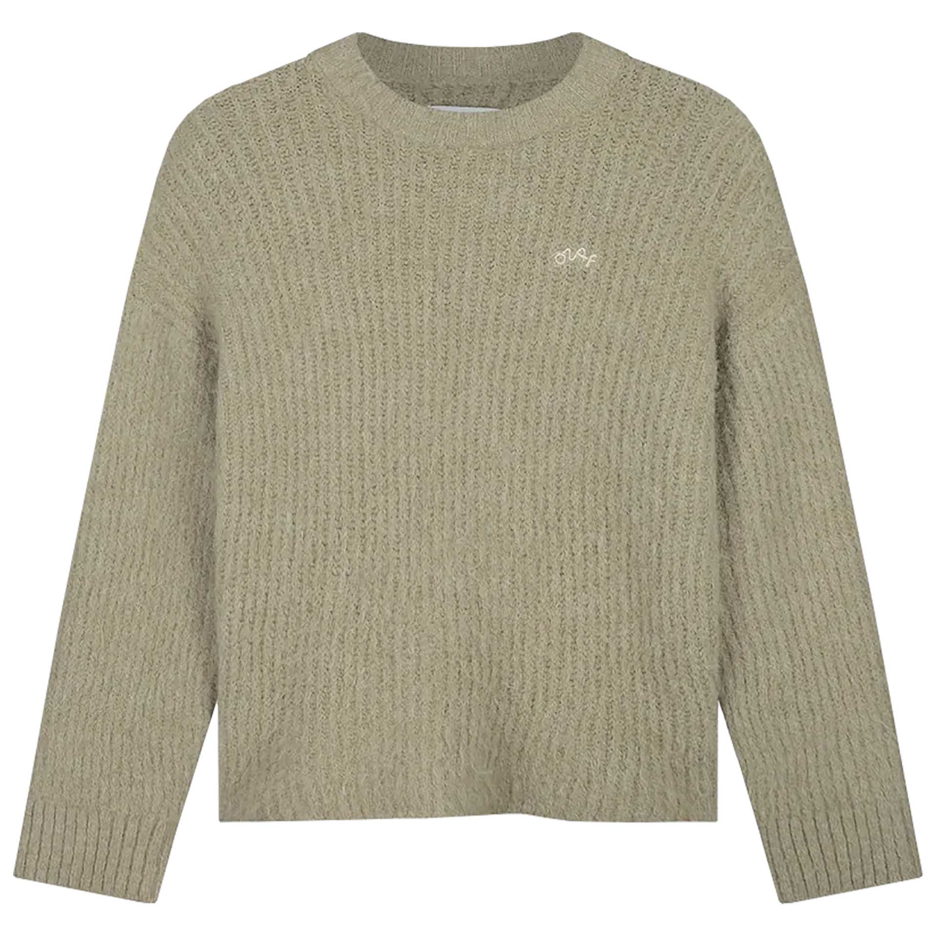 Olaf Hussein Trui Hairy Knitted